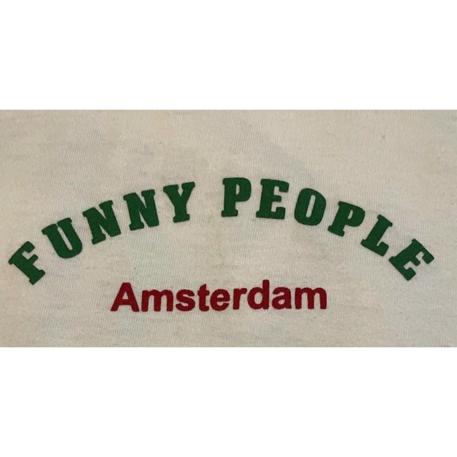 Vintage VINTAGE 90s Funny People Coffeeshop Amsterdam Cannabis Shop Shirt L White Men Short Sleeve T-Shirt Marijuana Size US L / EU 52-54 / 3 - 4 Thumbnail