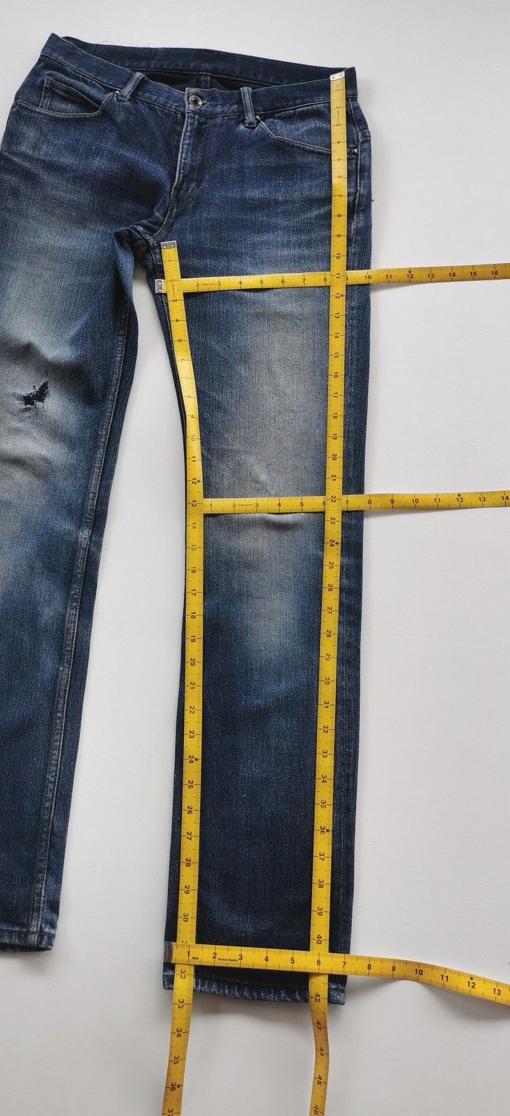Japanese Brand Collective Union Station Japan IndigoXIndigo Denim Jeans Size US 31 - 14 Thumbnail