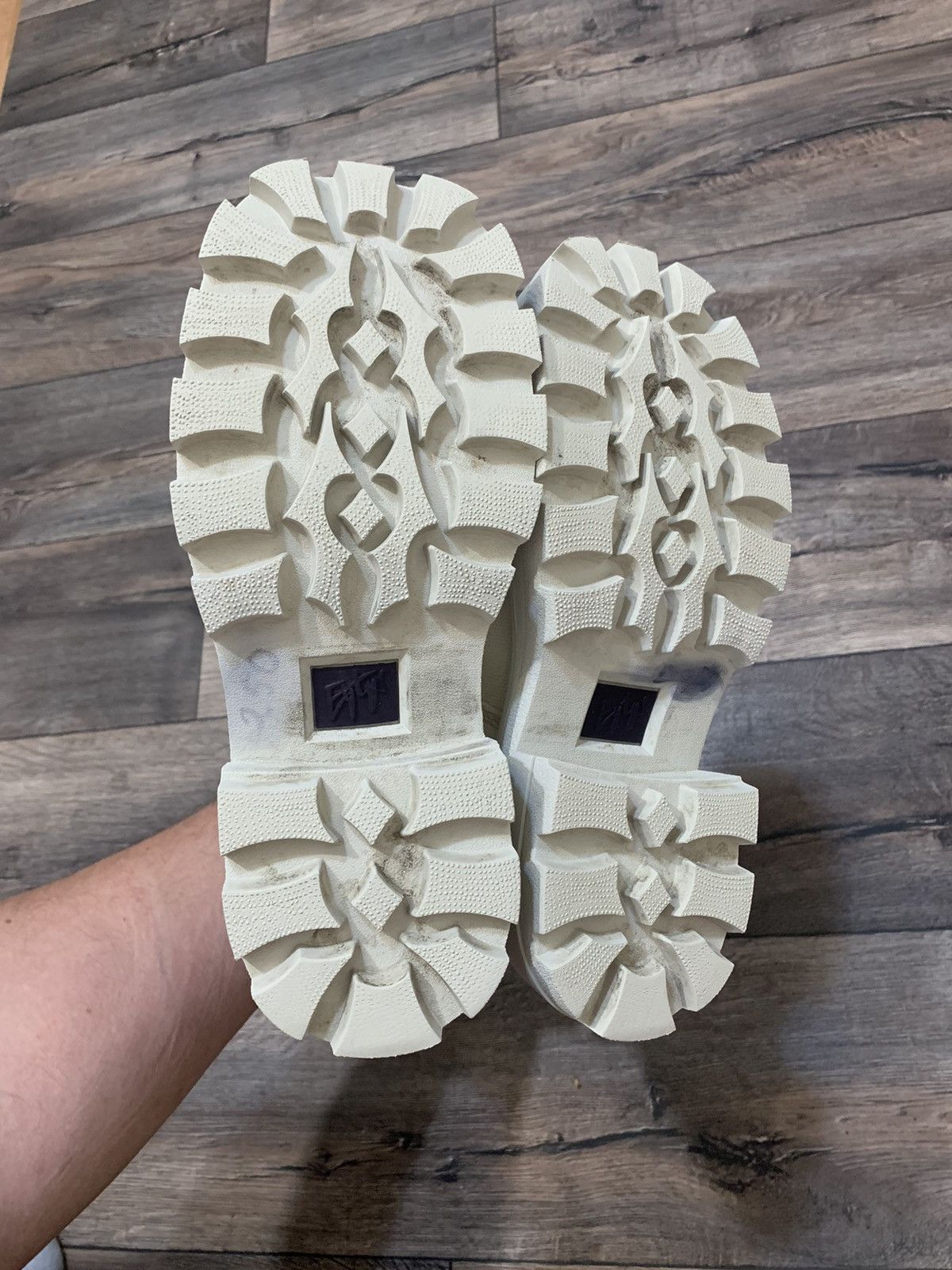 Eytys Eytys Off-White Canvas Michigan Boots US8,5 Size US 8.5 / IT 38.5 - 9 Thumbnail