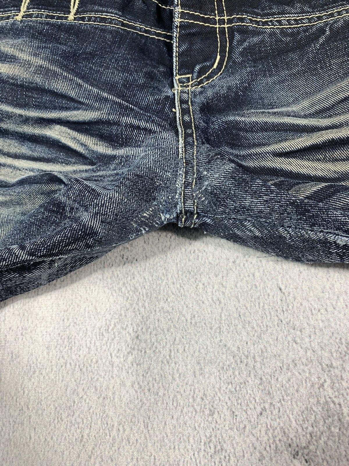 Vintage Vintage Y2K Japanese faded denim jeans streetwear style Size 29" - 6 Thumbnail