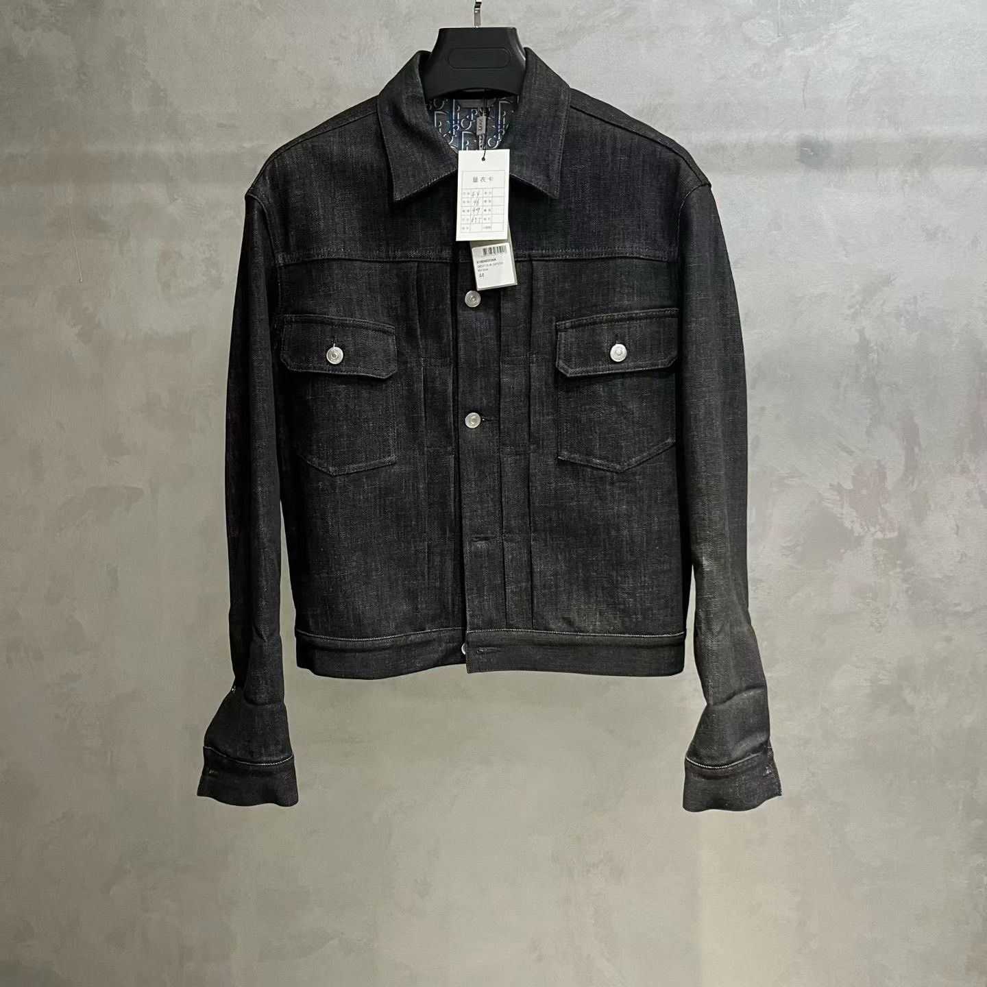 Dior Dior Denim Printed Black Light Jacket xs Men Size US XS / EU 42 / 0 - 1 Thumbnail