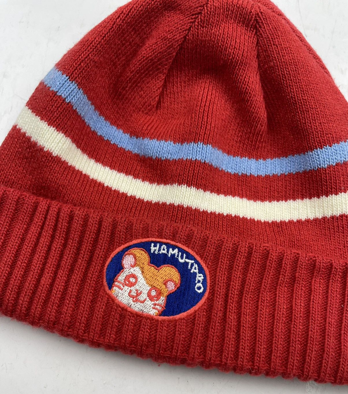 Japanese Brand × Vintage hamutaro beanie hat tc28 Size ONE SIZE - 3 Thumbnail