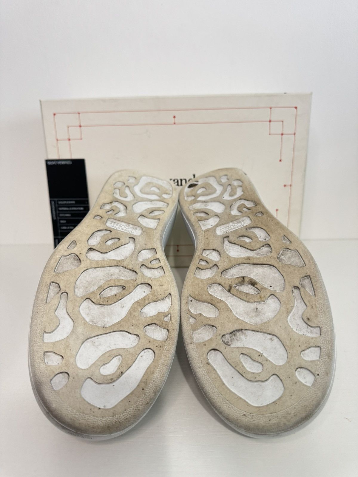 Alexander McQueen McQueen Oversized Sneakers White 12.5 US Size US 12.5 / EU 45-46 - 7 Thumbnail