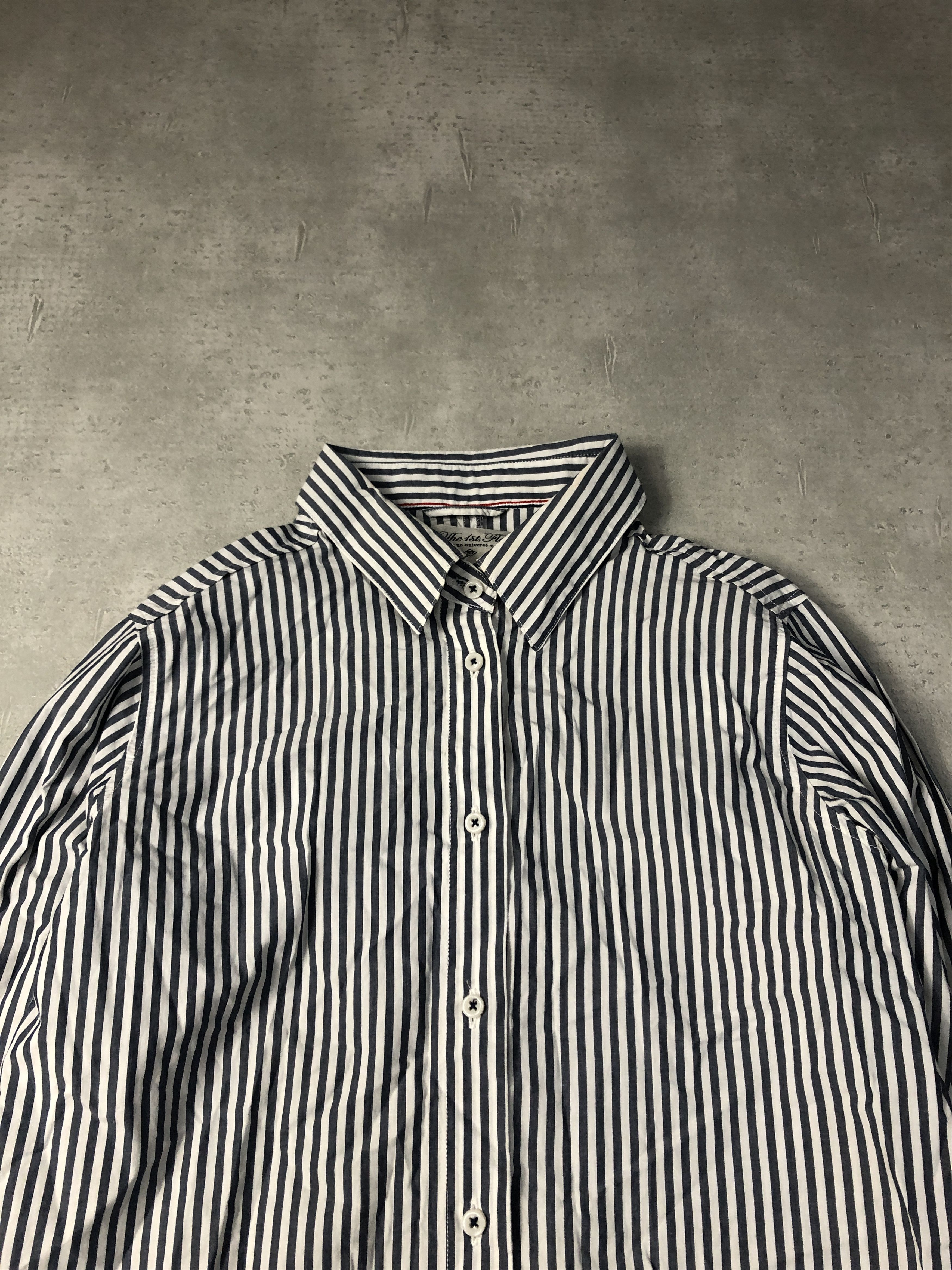 Japanese Brand Japanese Brand stripe shirt 15-5-47 80 Size ONE SIZE - 5 Thumbnail