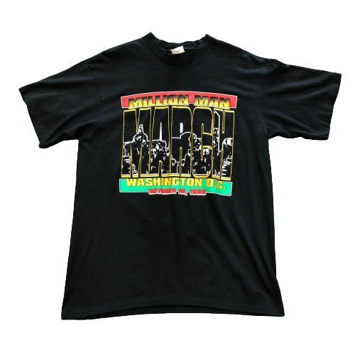 Vintage Vintage Motown Cafe Million Man March Washington DC 1995 Size US XL / EU 56 / 4 - 1 Thumbnail