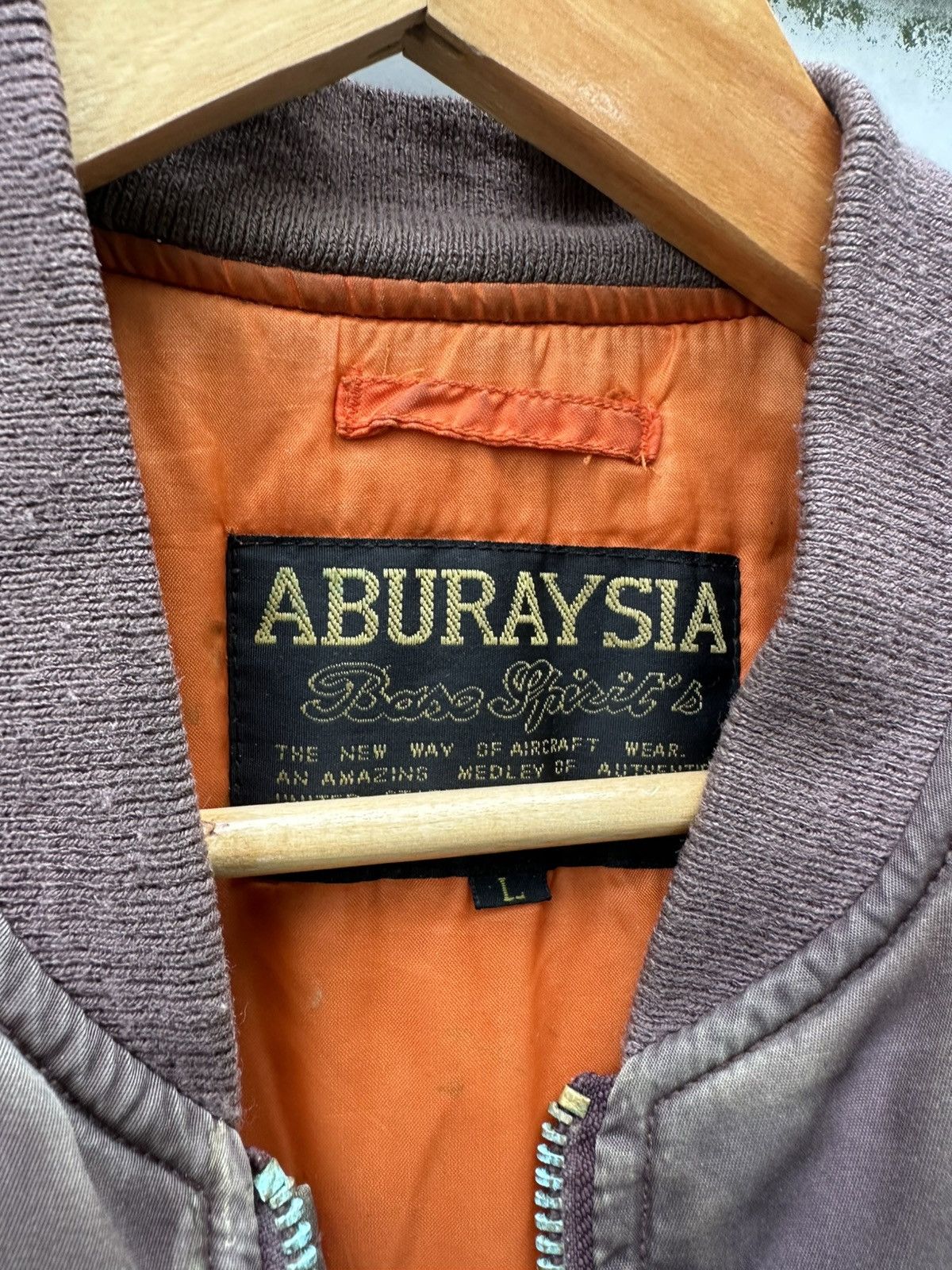 Vintage 🪖Vintage Faded MA-1 Man Intermediate Bomber Jacket Size US L / EU 52-54 / 3 - 6 Thumbnail