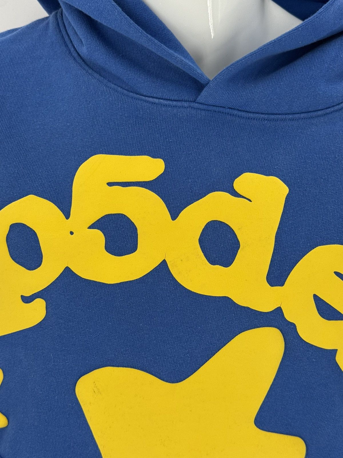 Sp5der SP5DER Beluga Hoodie TC Blue Pullover Mens Size L Size US L / EU 52-54 / 3 - 4 Thumbnail