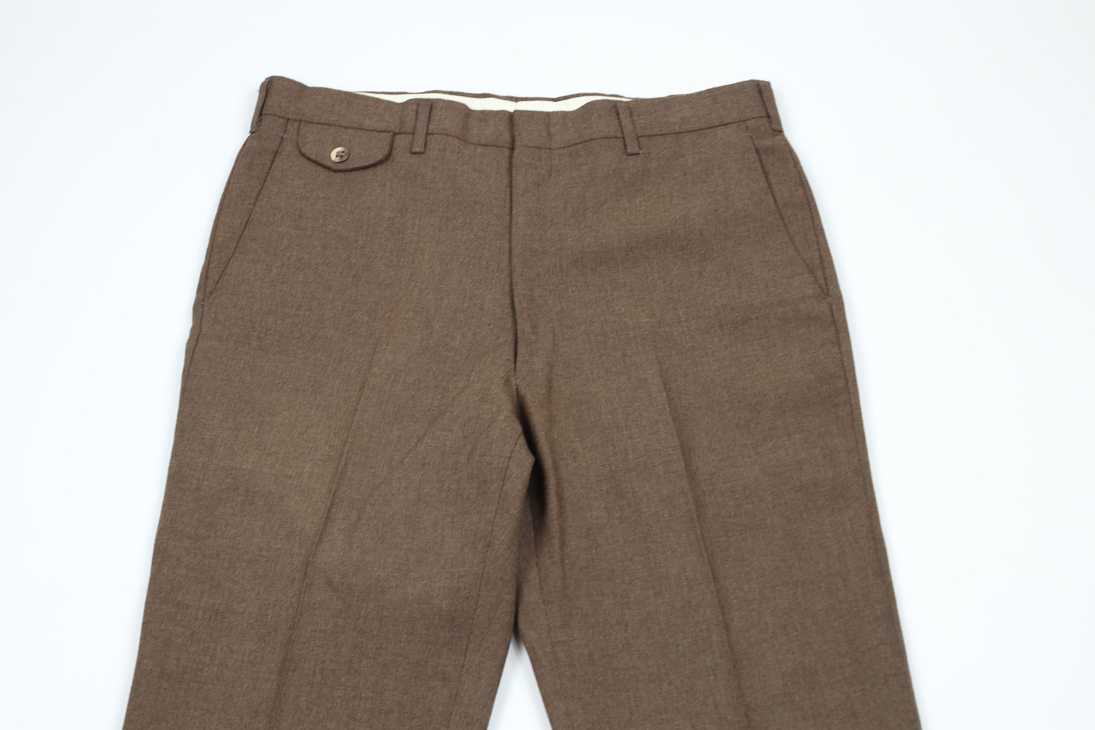 Vintage Vintage 90s Streetwear Chinos Chino Pants Trousers Brown USA Size US 32 / EU 48 - 2 Thumbnail