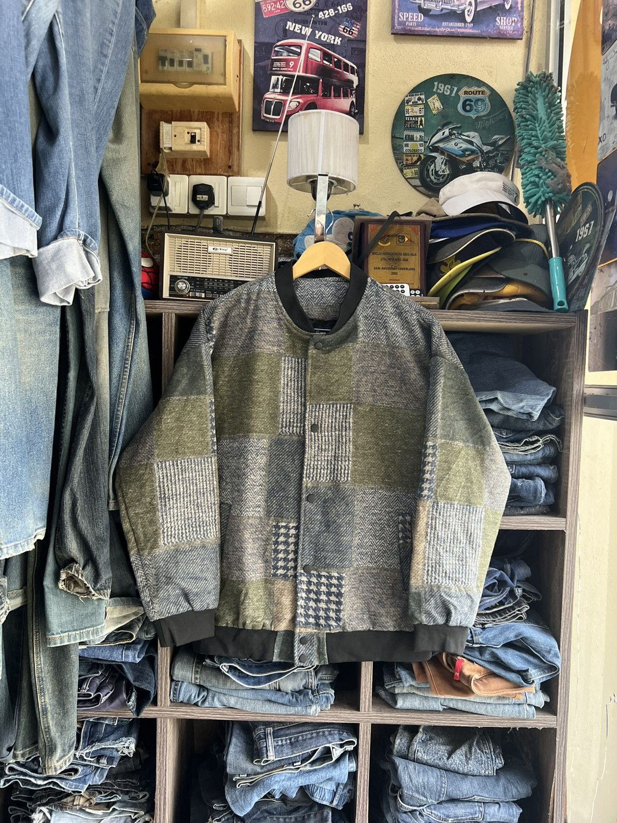 🔥Gabriel Paris Patchwork Button Jacket