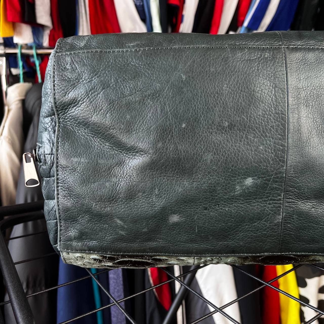 LIEBESKIND BERLIN Liebeskind Berlin Green Python Print Leather Bag Size ONE SIZE - 13 Thumbnail