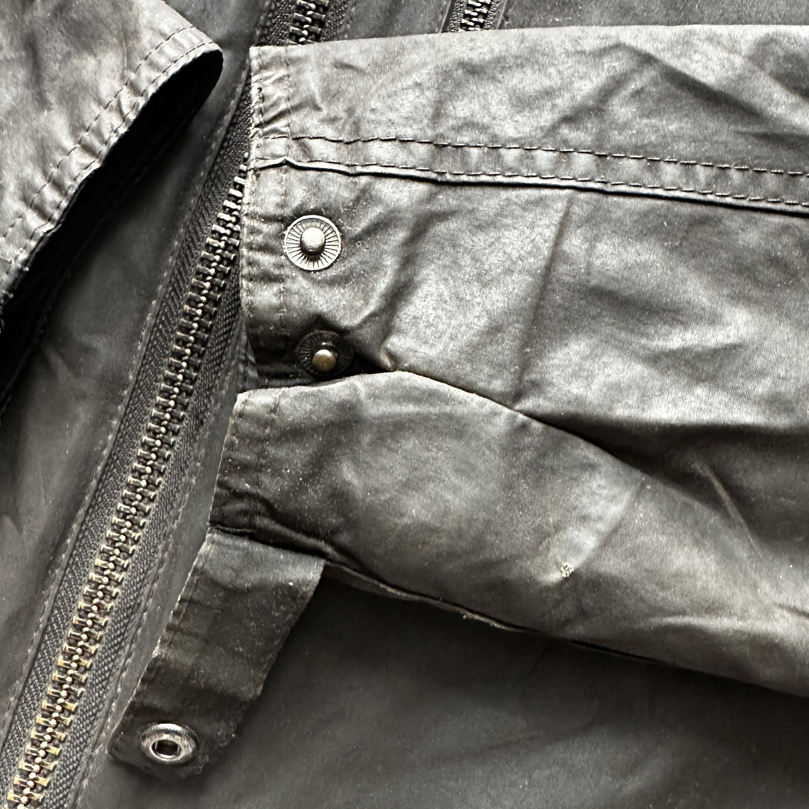Barbour BARBOUR B.Intl Chaser WAX Hooded Jacket Size M British Style Size US M / EU 48-50 / 2 - 18 Thumbnail
