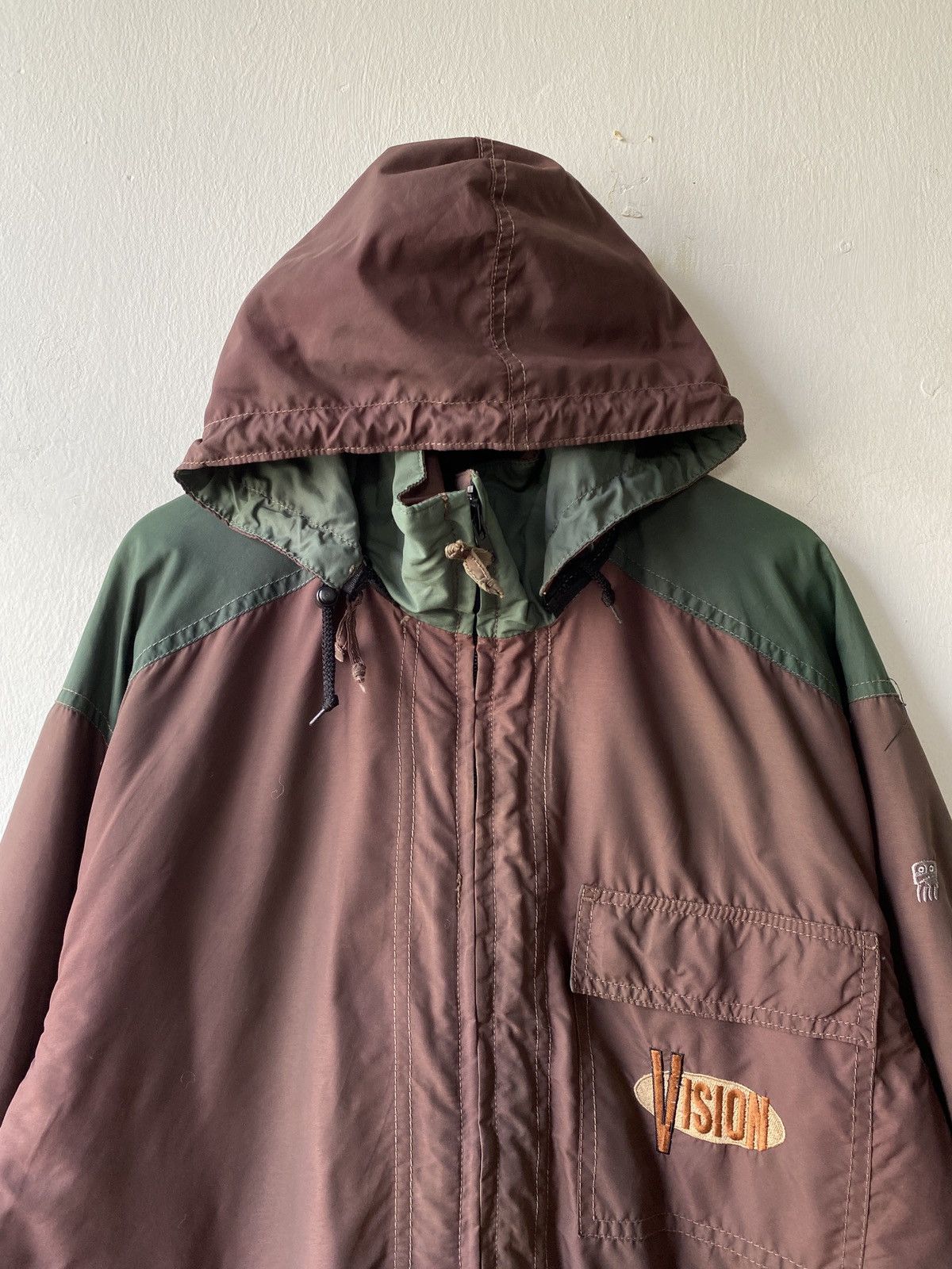 Santa Cruz Skateboards × Vintage × Vision Streetwear Vintage 90’s Vision Streetwear Skateboard Hoodie Jacket Size US M / EU 48-50 / 2 - 5 Thumbnail