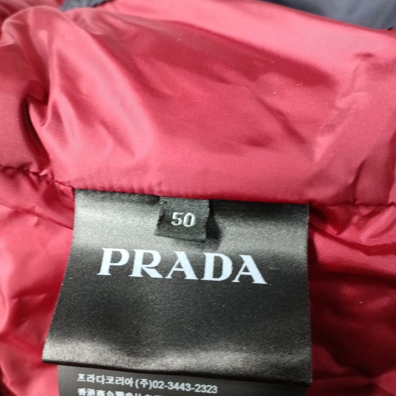 Prada Prada Red Zip Long Sleeve Jacket-2506 Size US L / EU 52-54 / 3 - 3 Thumbnail