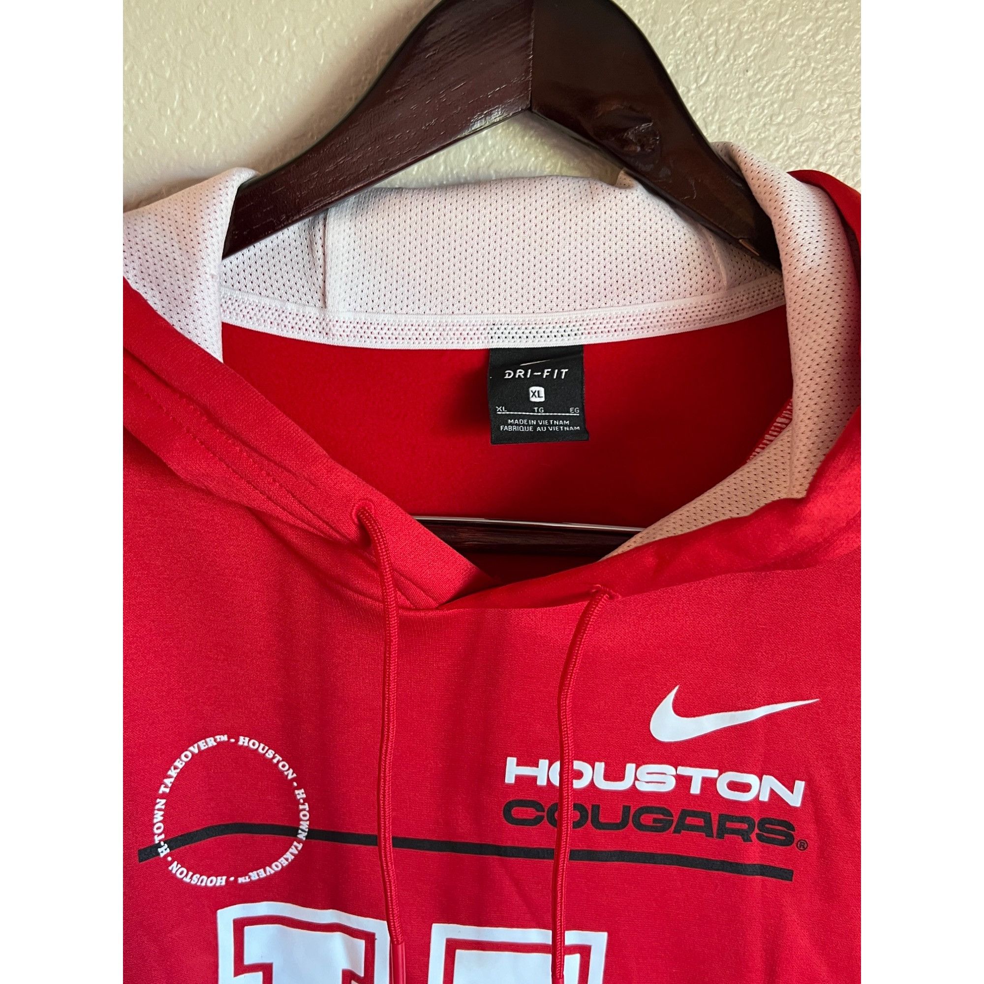 Nike Nike Houston Cougars Hoodie - Size XL Size US XL / EU 56 / 4 - 2 Thumbnail