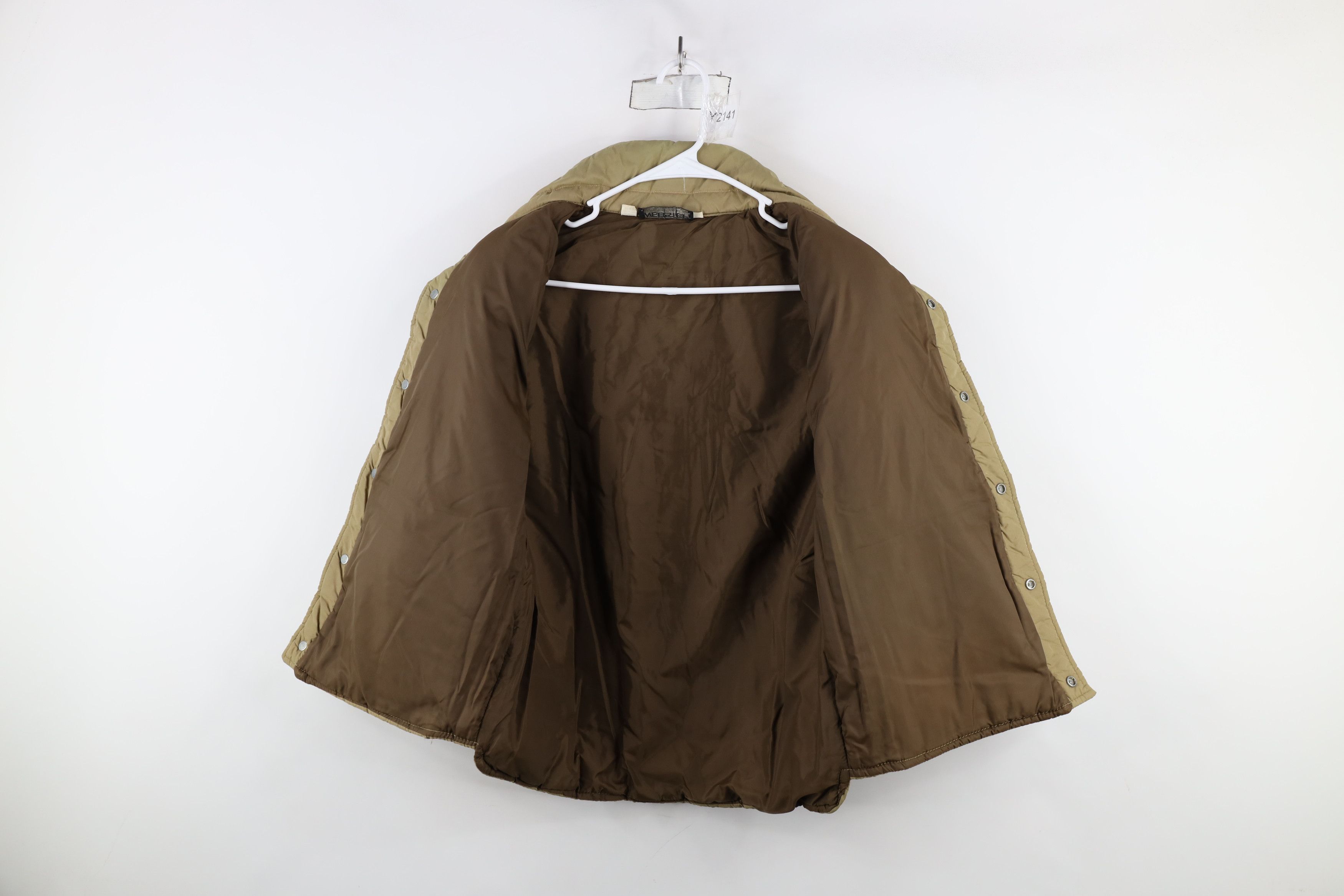 Vintage Vintage 70s Streetwear Sun Faded Puffer Vest Jacket Brown Size US M / EU 48-50 / 2 - 9 Thumbnail