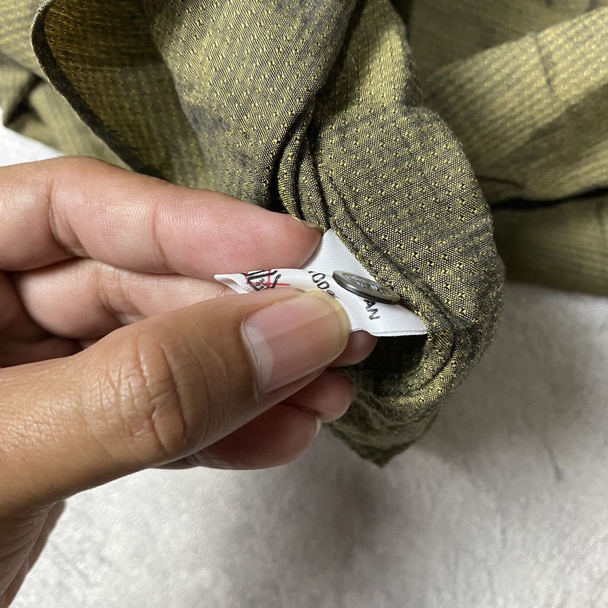 Y's × Y's for Men × Yohji Yamamoto Vintage Y’s For Men Shirt XL Yohji Yamamoto Olive Size US XL / EU 56 / 4 - 6 Thumbnail