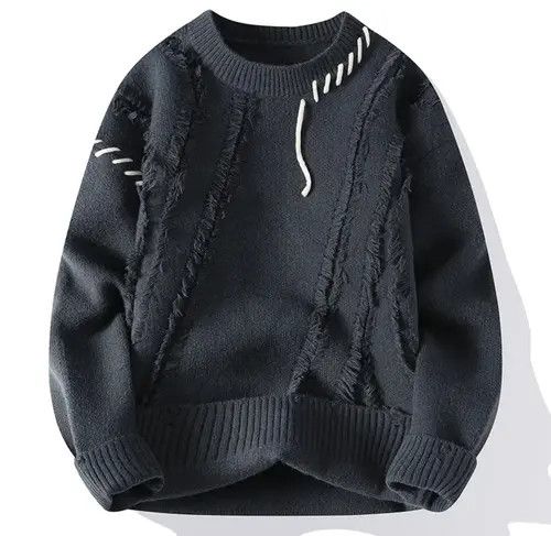 Japanese Brand Horiuchi x Han Turtleneck Patchwork Pullovers Sweatshirt Size US M / EU 48-50 / 2 - 3 Thumbnail