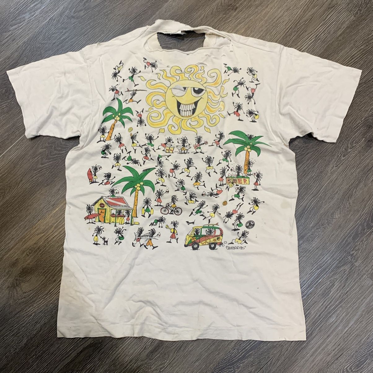 Vintage Vintage Jamaica Sun Summer Party Time Tee Size US L / EU 52-54 / 3 - 5 Thumbnail