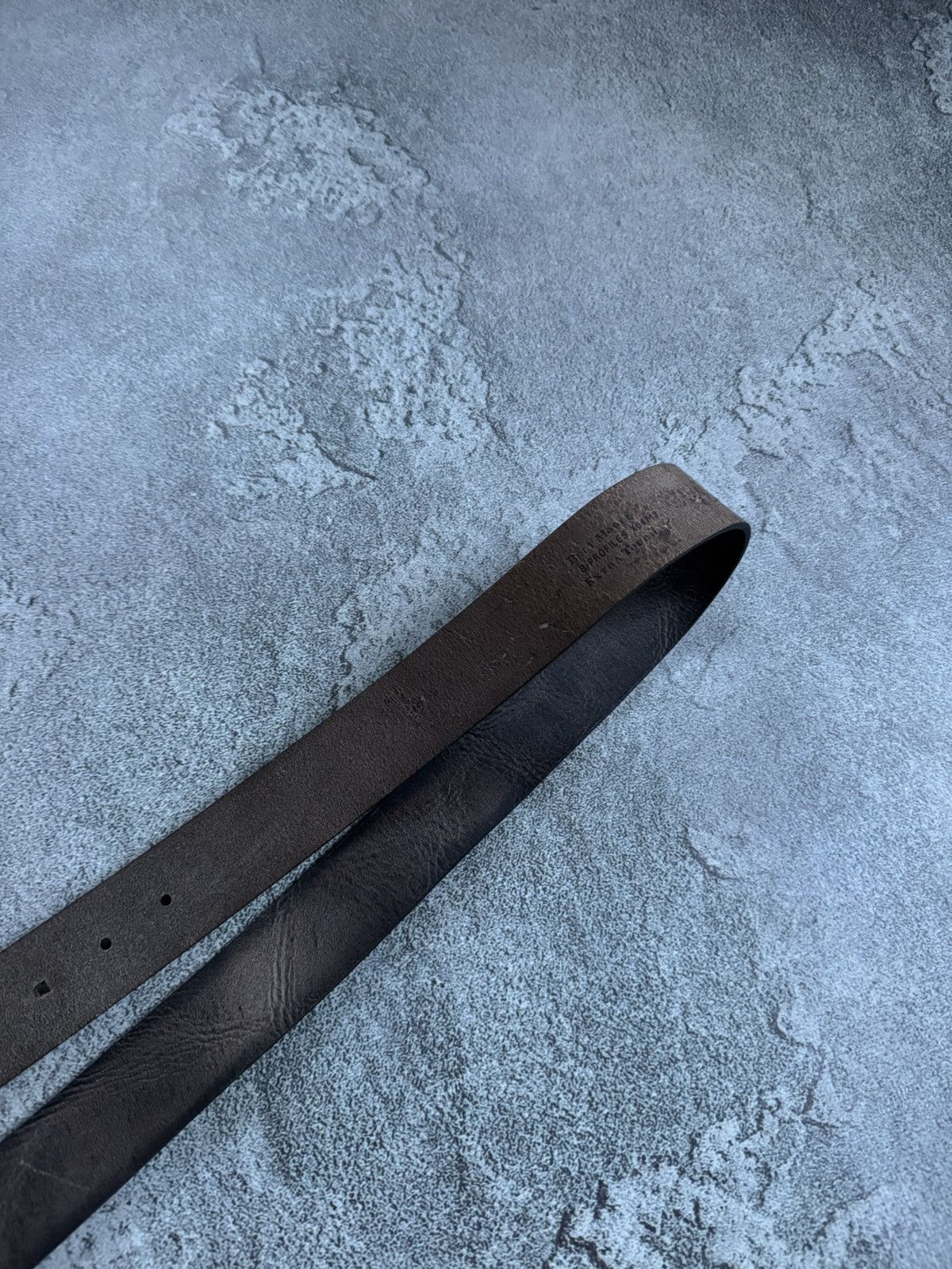 Diesel Diesel avantgarde leather brown belt casual punk gothic y2k Size ONE SIZE - 4 Thumbnail