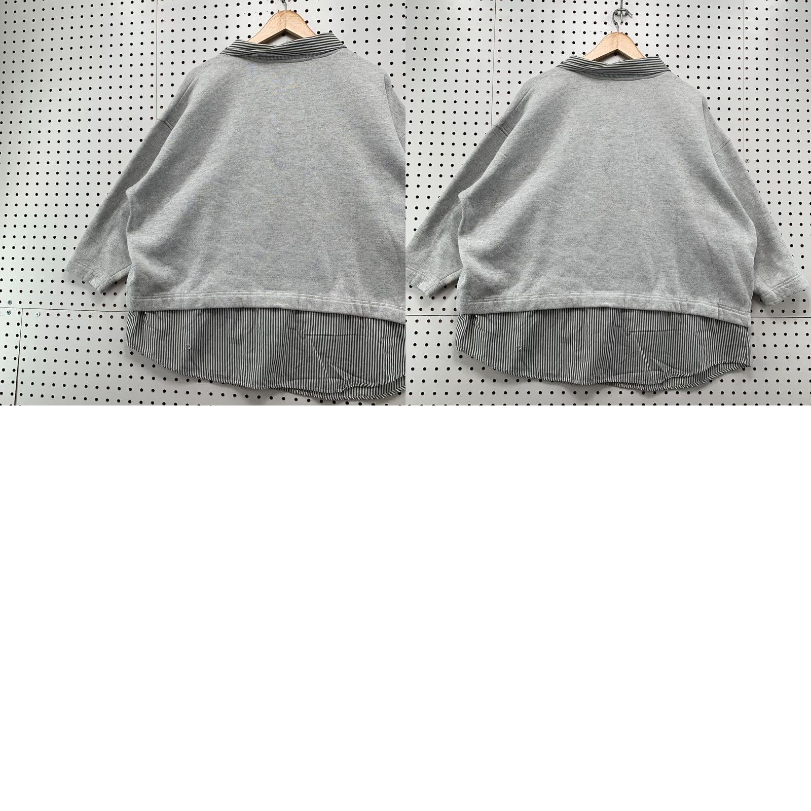 Route 66 VINTAGE Route 66 Shirt Womens 1X Gray Collared Sweatshirt Plus Size 5x30 Pullover Size XL / US 12-14 / IT 48-50 - 11 Thumbnail