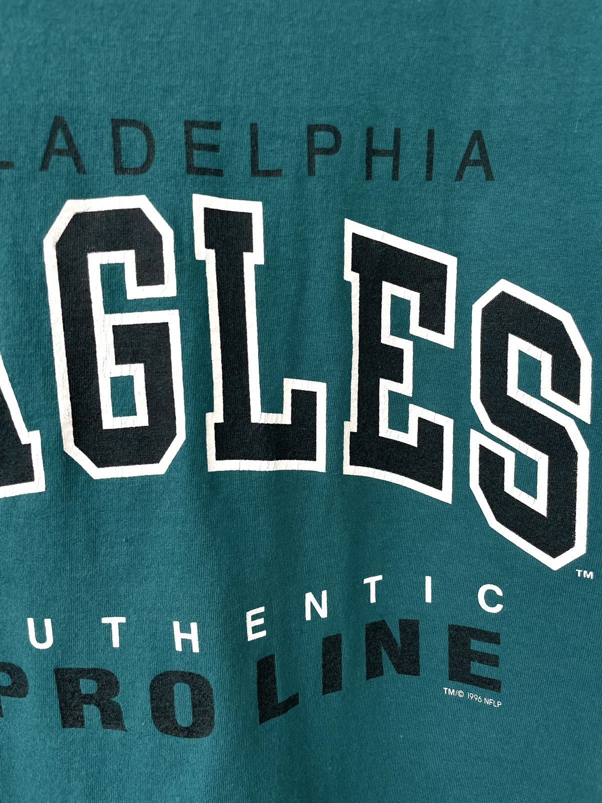 NFL Vintage 1996 Philadelphia Eagles NFL Football 90s T-Shirt Size US L / EU 52-54 / 3 - 8 Thumbnail
