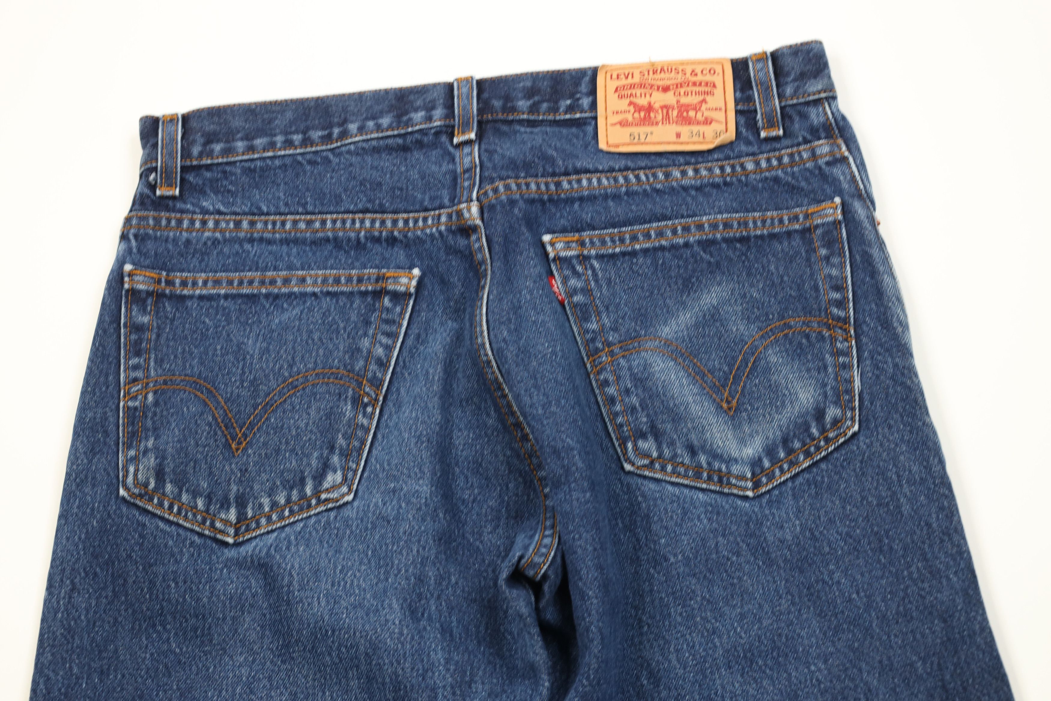 Levi's Vintage Y2K 2004 Levis 527 Western Bootcut Denim Jeans Size US 34 / EU 50 - 10 Thumbnail