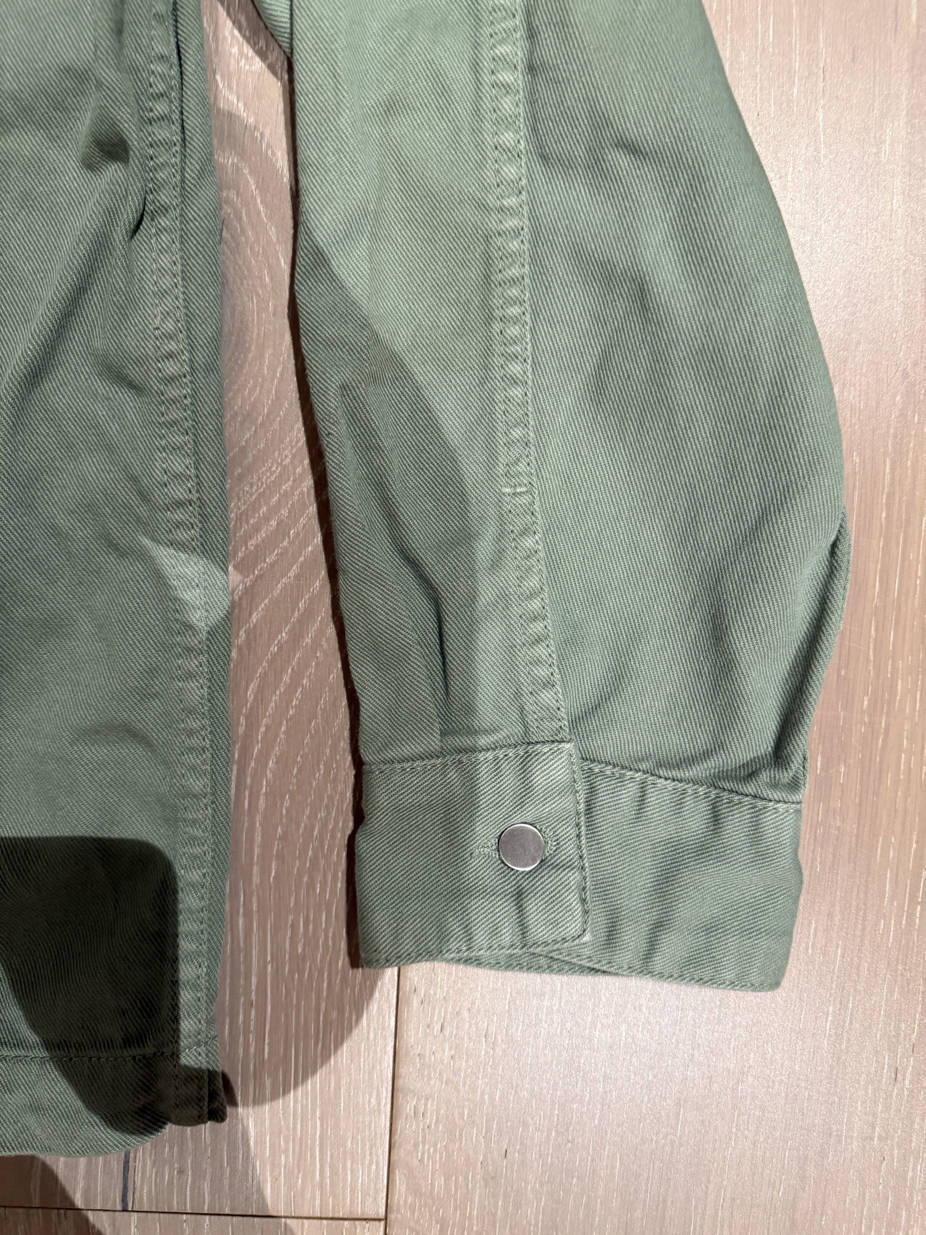 Lemaire 💚 Lemaire Trucker Overshirt Hedge Green Jacket 46 Size US S / EU 44-46 / 1 - 11 Thumbnail