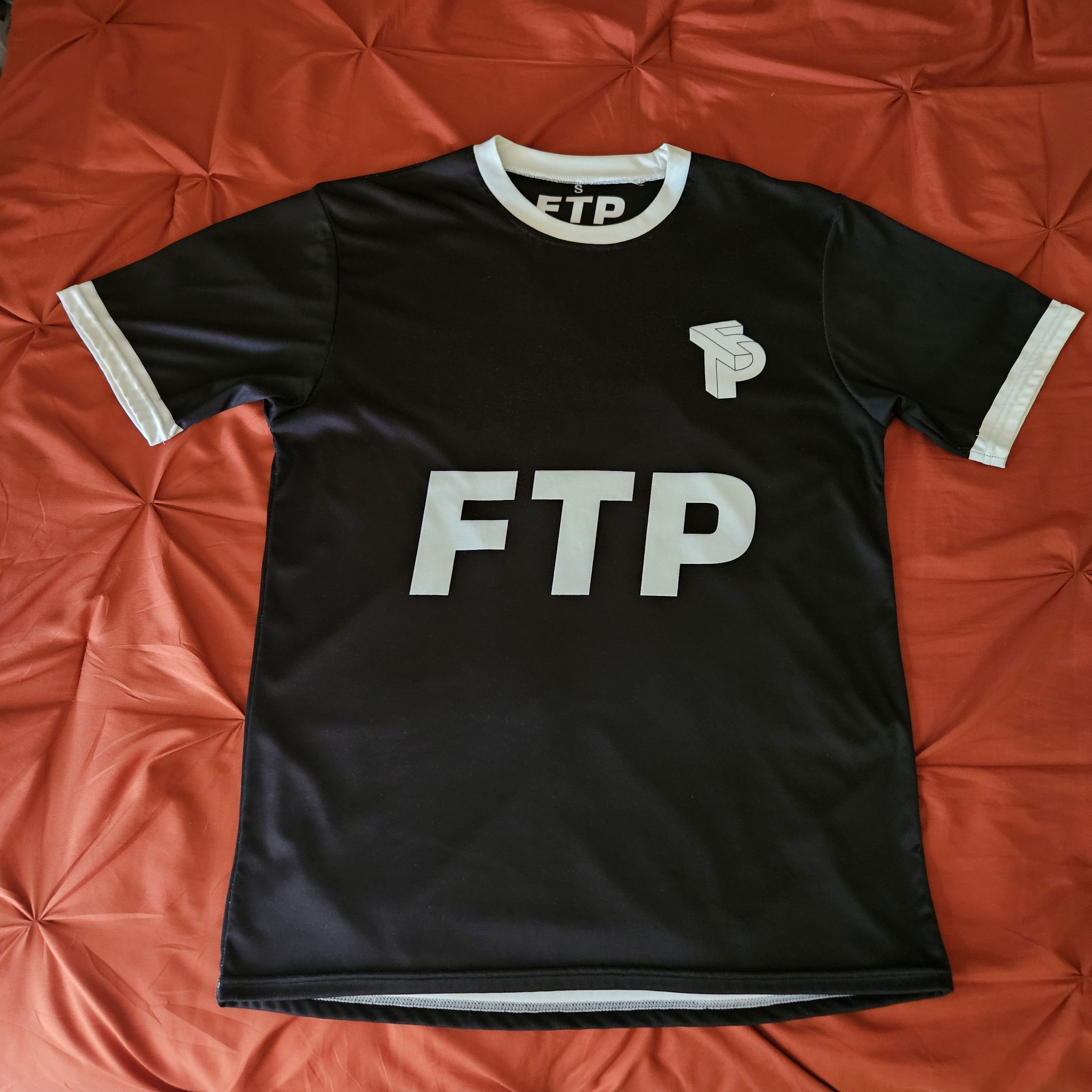 Fuck The Population FTP 3D Logo Soccer Jersey (2016) Size US S / EU 44-46 / 1 - 1 Thumbnail