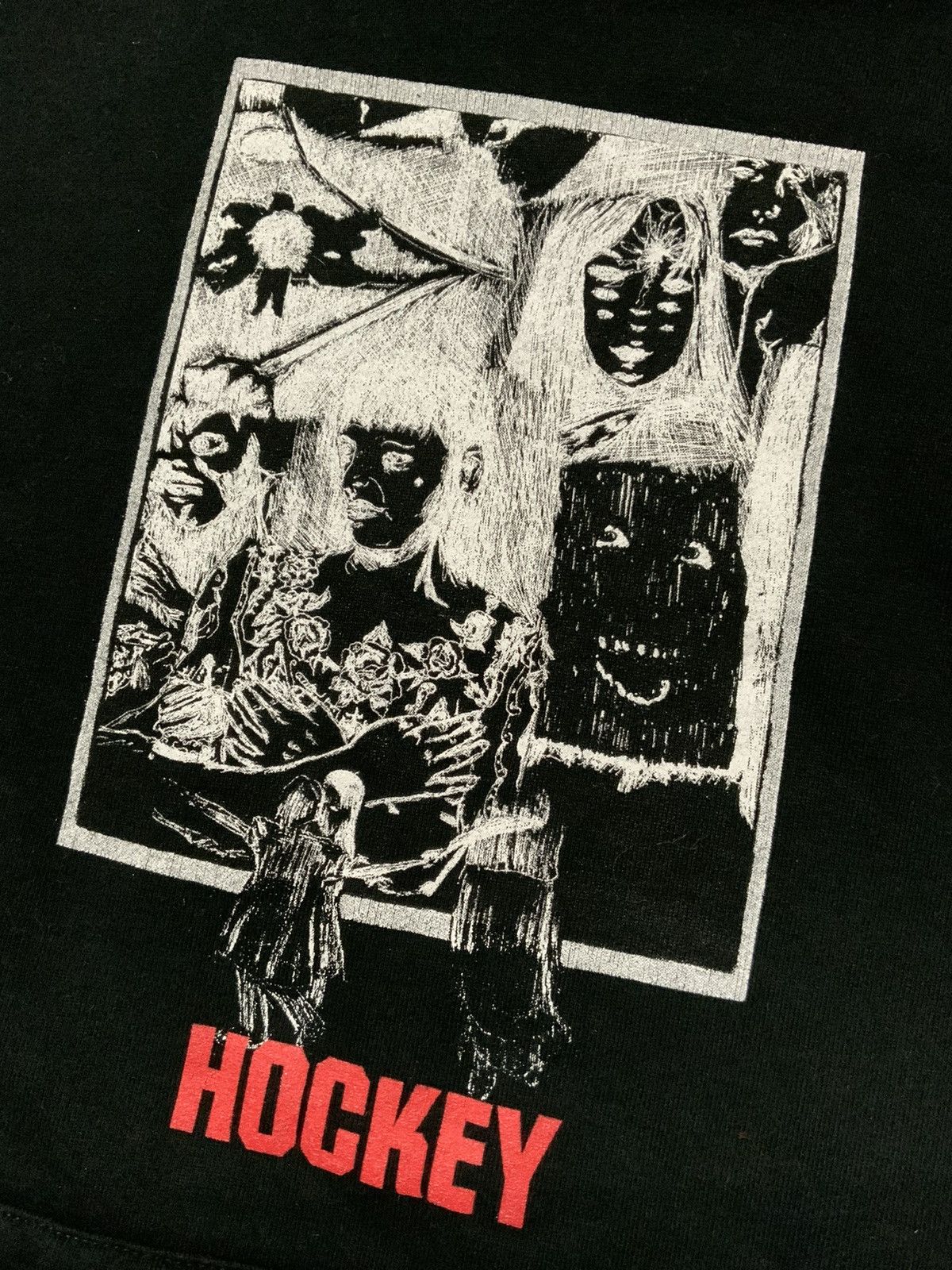 ホッケー HOCKEY Eyes without a face ロゴ パーカー ホッケー HOCKEY Eyes without a face ロゴ パーカー