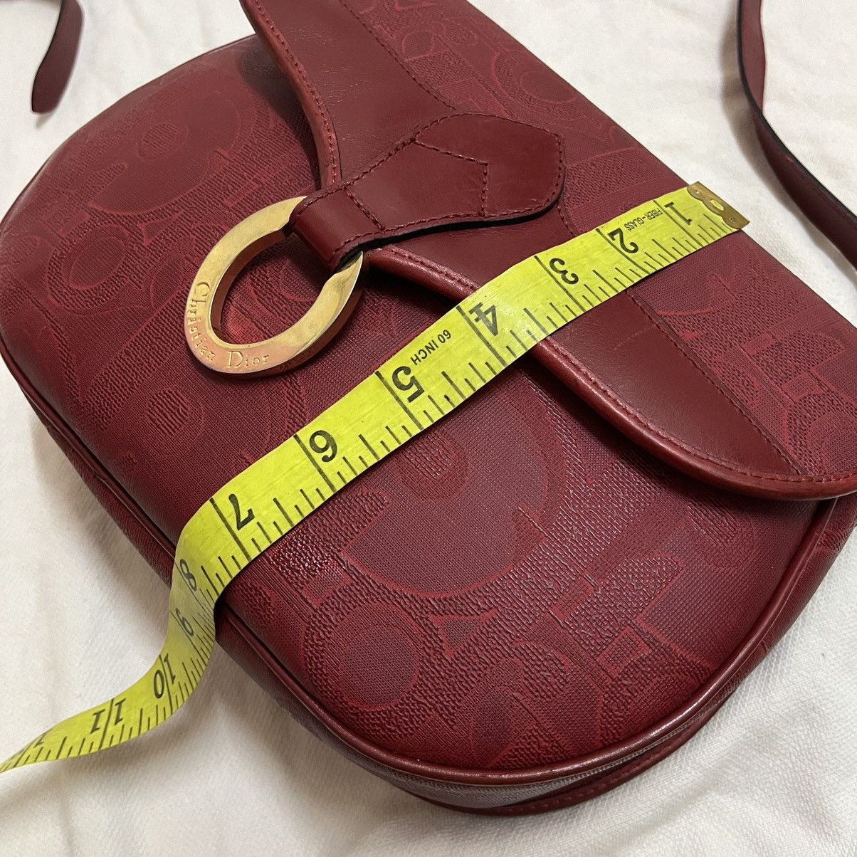 Christian Dior Monsieur × Dior × Vintage Authentic Vintage Christian Dior Monogram Leather Slingbag Size ONE SIZE - 12 Thumbnail