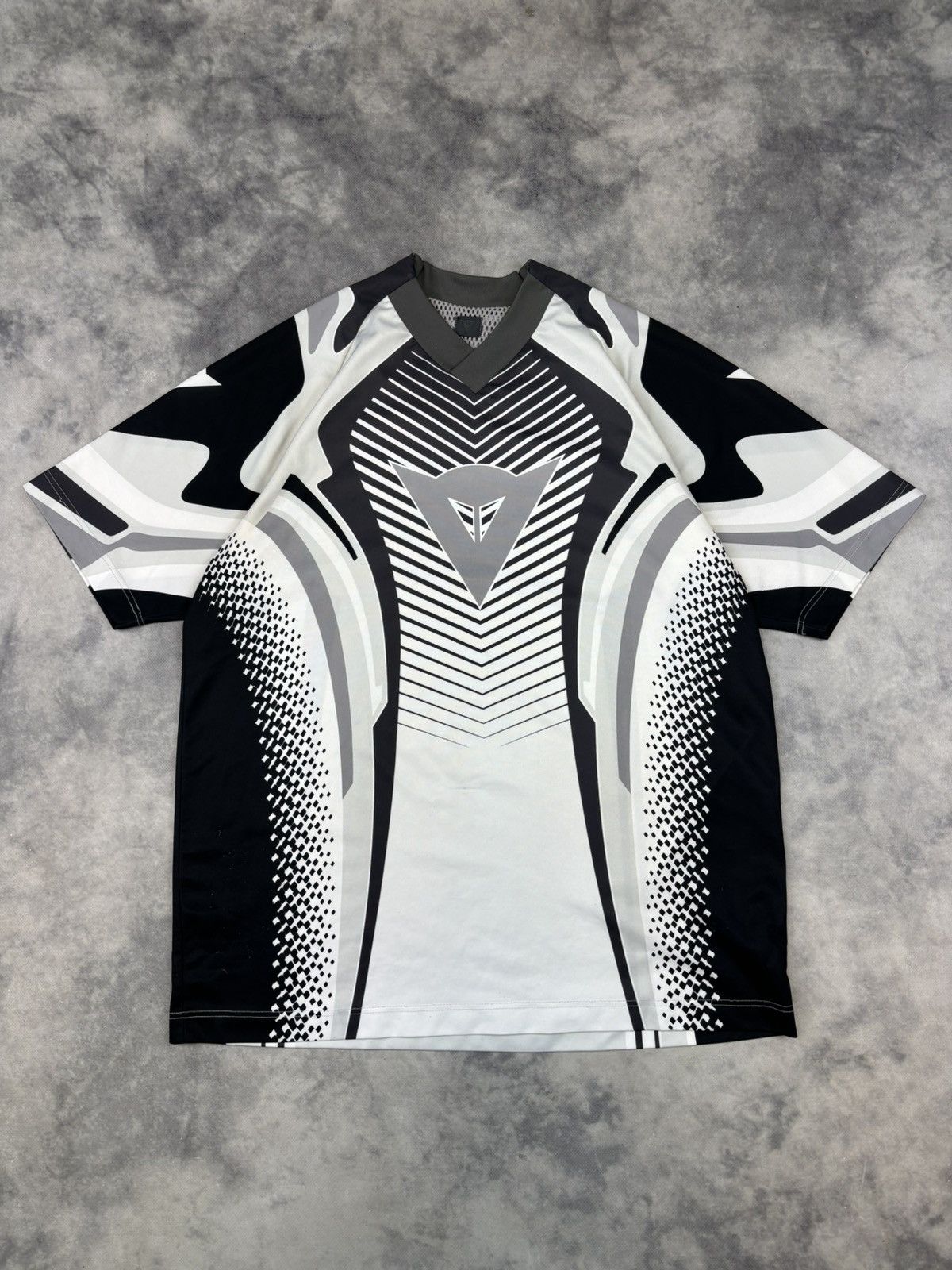 Dainese Vintage Dainese T Shirt Jersey Blokecore Rave Gabber 90s Size US XL / EU 56 / 4 - 1 Thumbnail