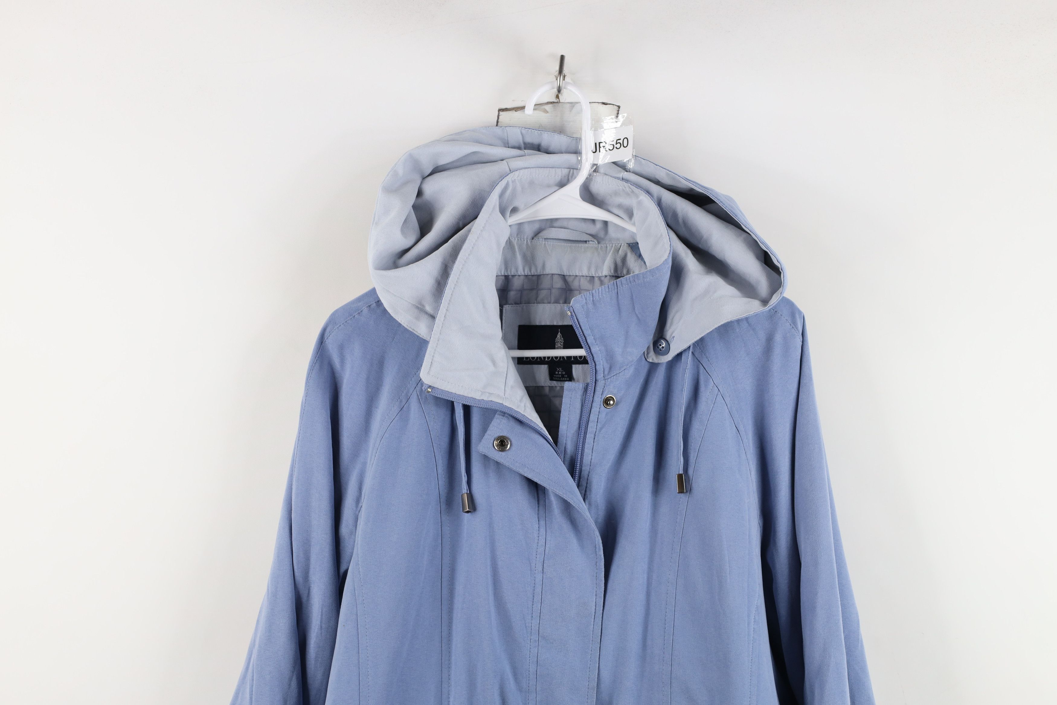 Vintage Vintage Streetwear Microfiber Full Zip Hooded Parka Jacket Size XL / US 12-14 / IT 48-50 - 2 Thumbnail