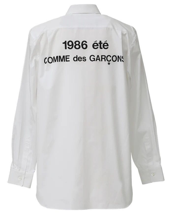 Cdg 1986 Comme Des Garcons Archive Shirt Size 1XL in White, Men's