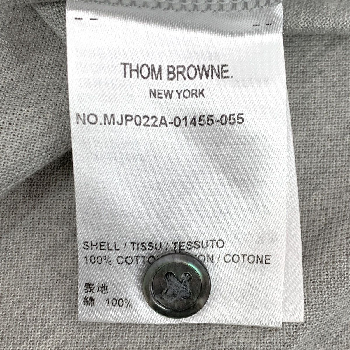 Thom Browne Thom Browne Short Sleeve Polo Shirt K26WX Size US L / EU 52-54 / 3 - 7 Thumbnail