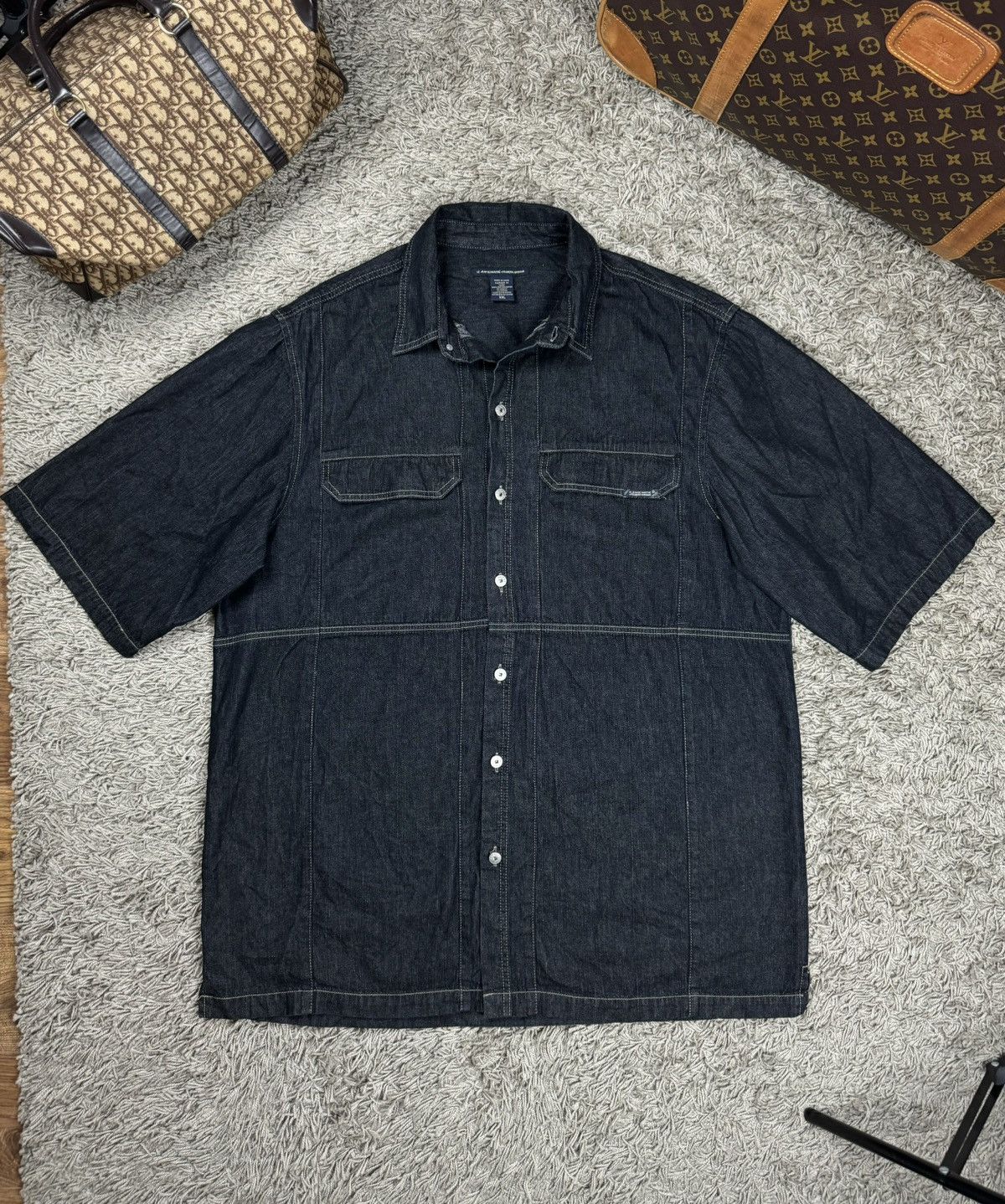 Le Jean de Marithe + François Girbaud y2k jeans shirt