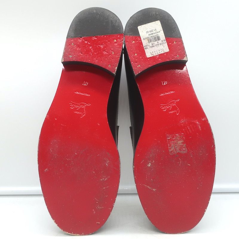 Christian Louboutin Christian Louboutin Montezupik Spike Loafers Black Size 41 Size US 8.5 / EU 41-42 - 13 Thumbnail