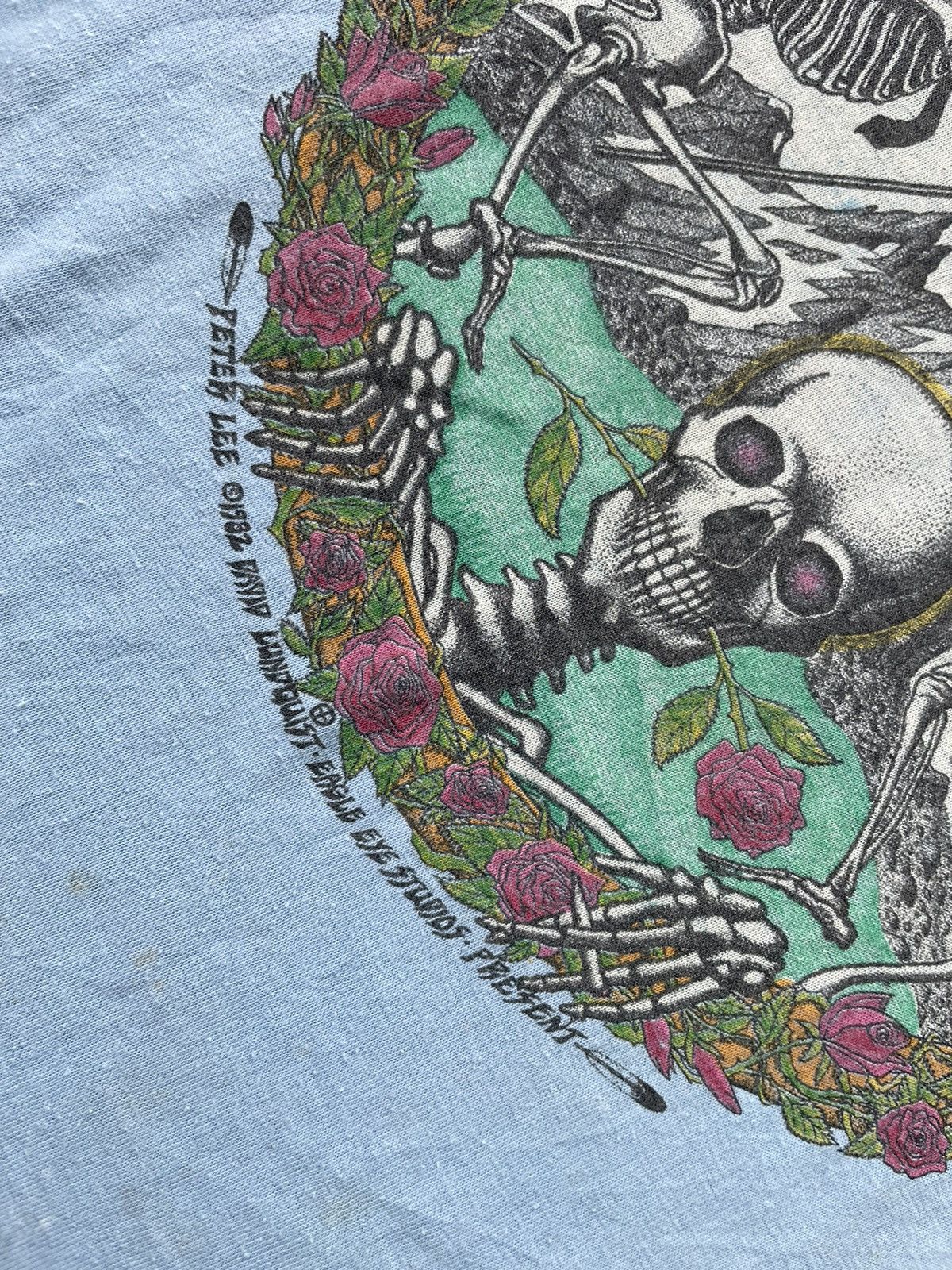 Grateful Dead VTG & Rare 1982 Grateful Dead Dancing Skeleton Size US M / EU 48-50 / 2 - 13 Thumbnail