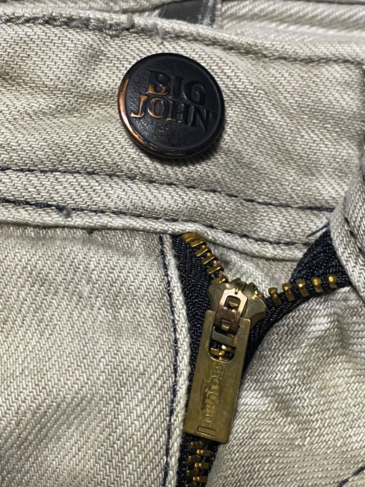Japanese Brand Vintage The Tailored With Big John Distressed Wide Leg Jeans Size US 34 / EU 50 - 11 Thumbnail