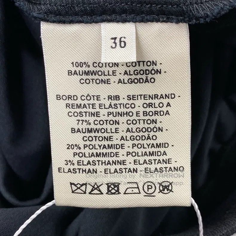 Hermes Hermes Black Chain-Trimmed Round Neck Short Top Size XS / US 0-2 / IT 36-38 - 5 Thumbnail