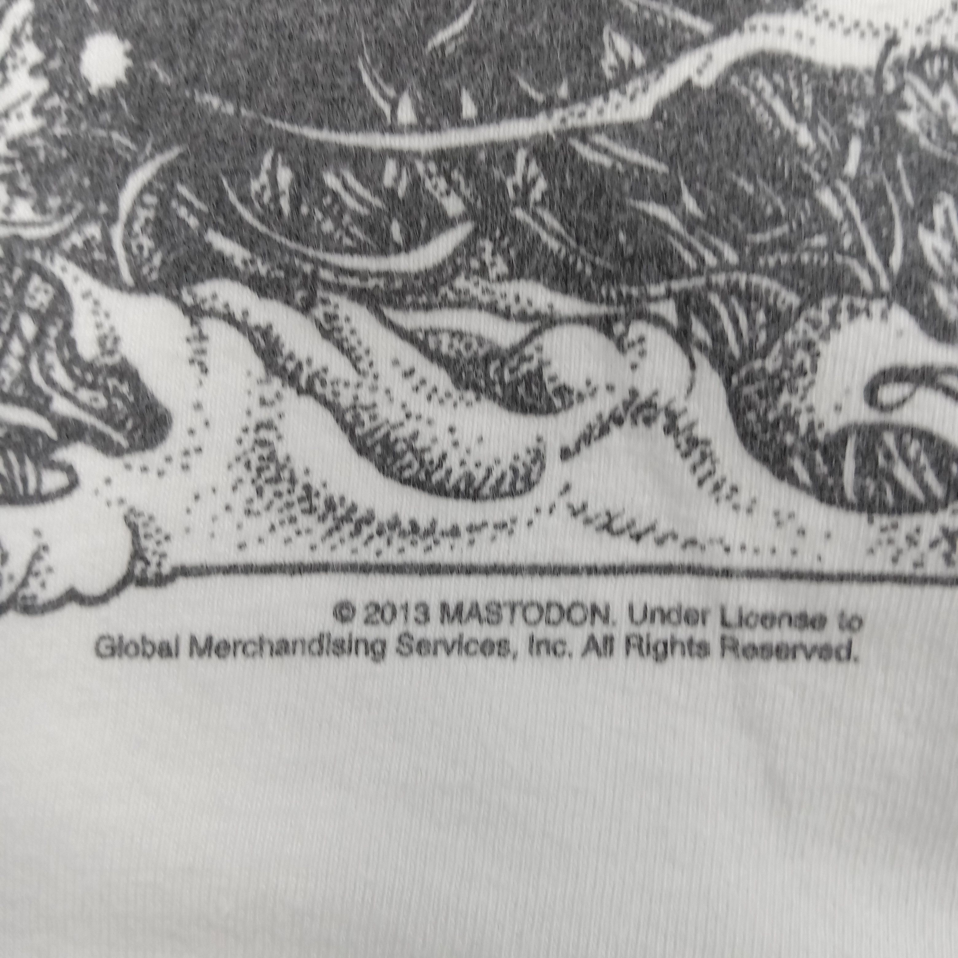 Vintage Mastodon American Rock Band Tour Tshirt Size US XL / EU 56 / 4 - 3 Thumbnail