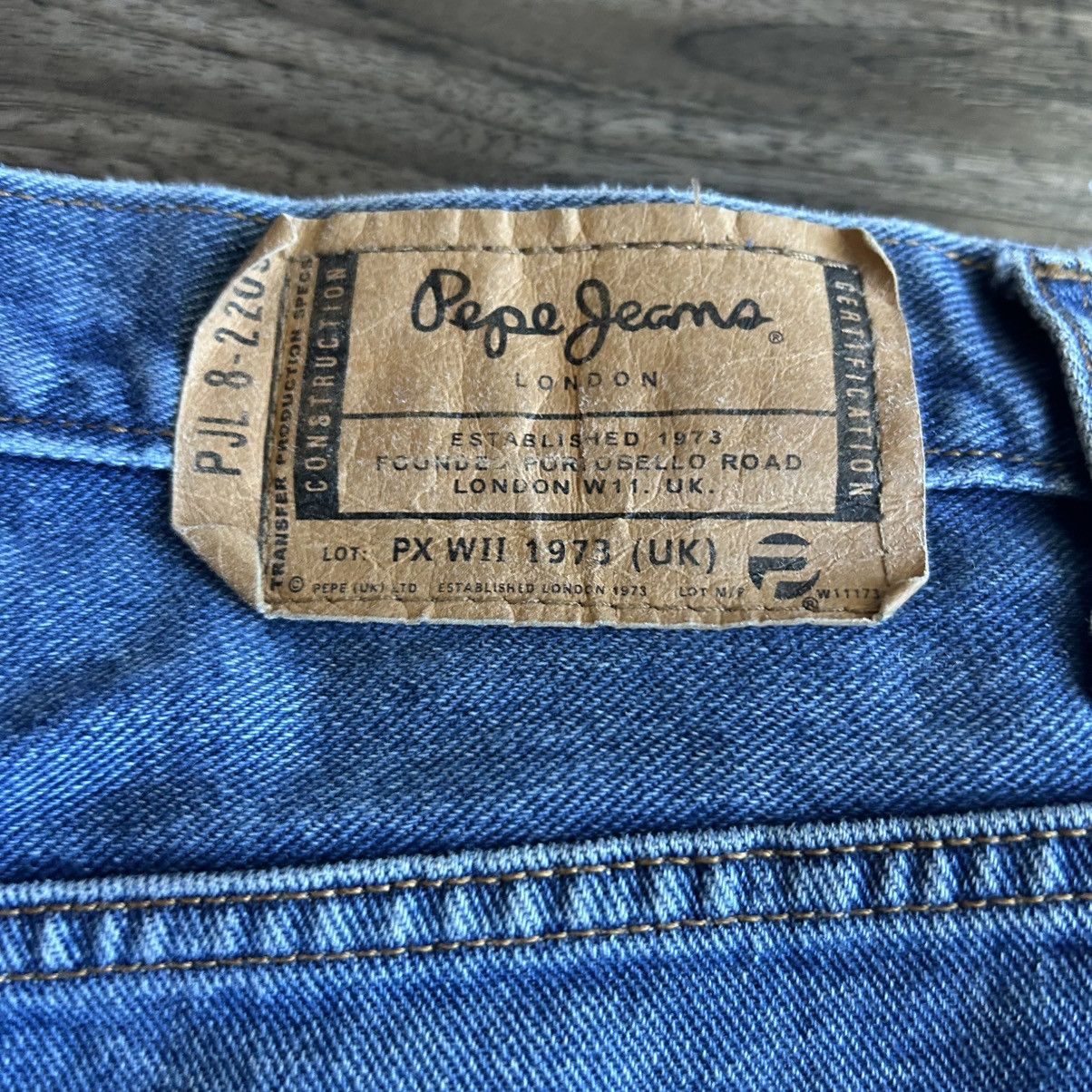 Pepe Jeans 90s Vintage Pepe Jeans London Relaxed Fit Sz 32/30 Size US 32 / EU 48 - 7 Thumbnail