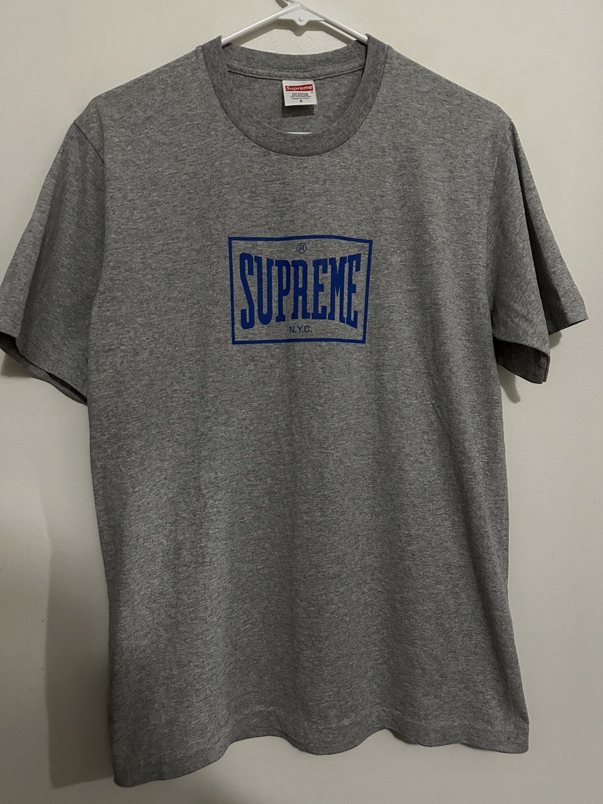 Supreme Supreme Warm Up Tee Size US S / EU 44-46 / 1 - 1 Thumbnail