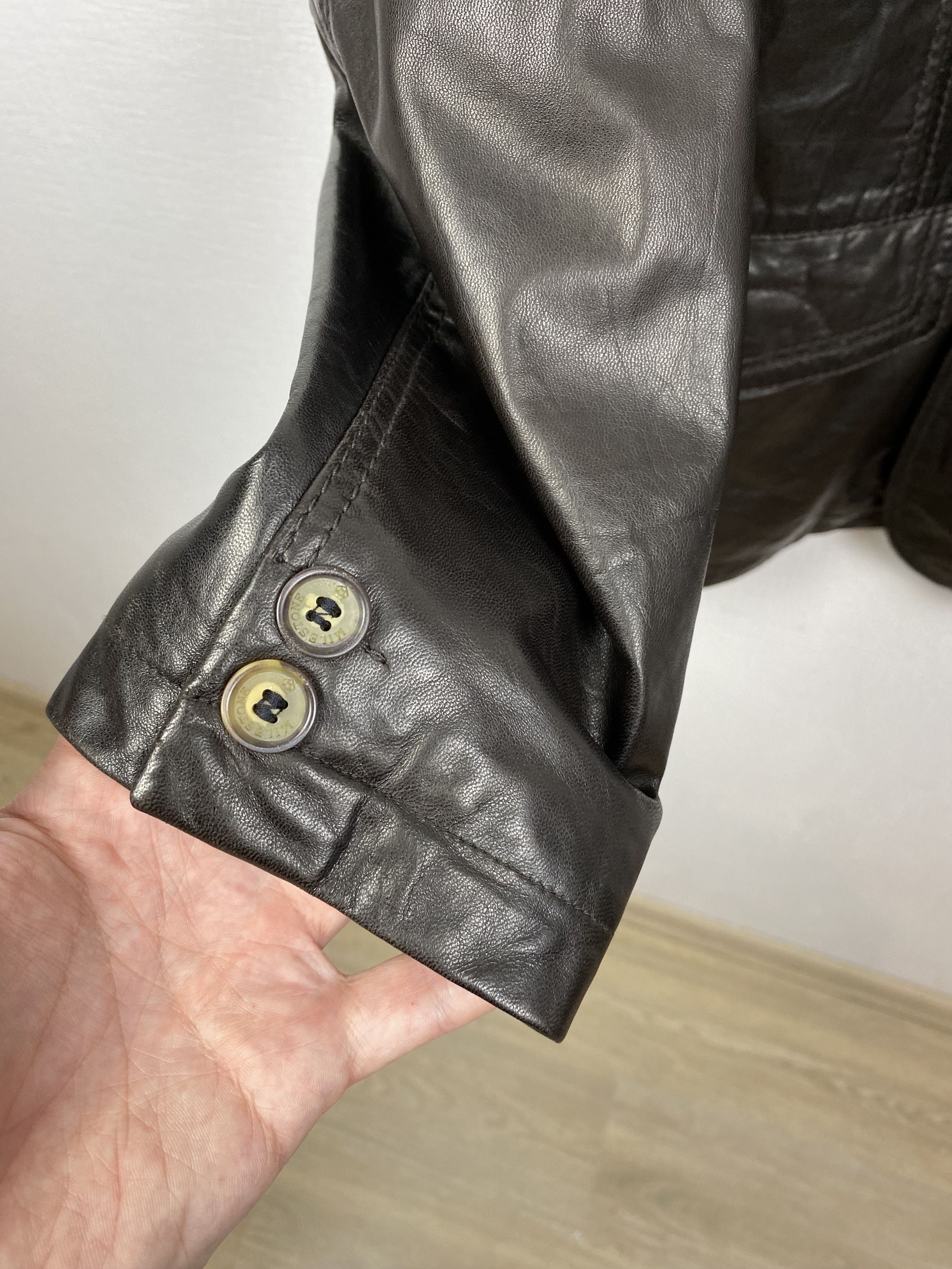 Milestone Milestone Genuine Leather Jacket Men size S Size US S / EU 44-46 / 1 - 4 Thumbnail