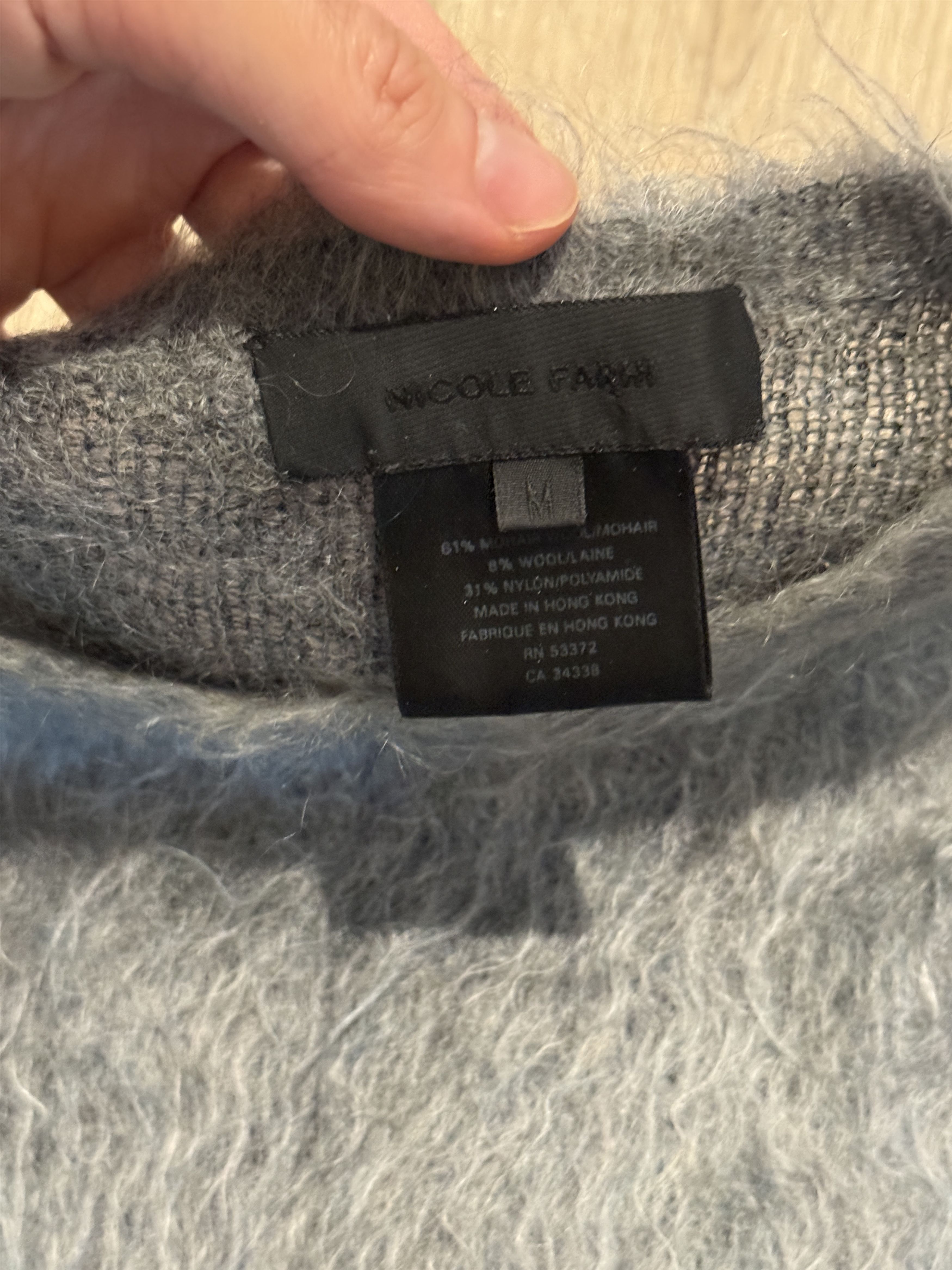 Nicole Farhi mohair sweater Size US M / EU 48-50 / 2 - 2 Thumbnail
