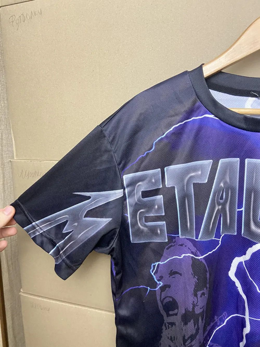 Band Tees RARE VINTAGE METALLICA ROCK BAND ALLOVER TEE T SHIRT Y2K Size US M / EU 48-50 / 2 - 3 Thumbnail