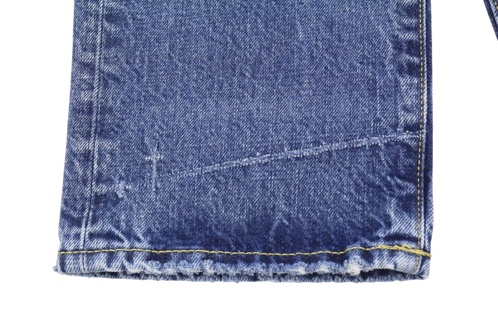R13 ROMEO 24 Hutton Blue Faded Zip Fly Jeans 87171 Size 24" / US 00 / IT 34 - 13 Thumbnail
