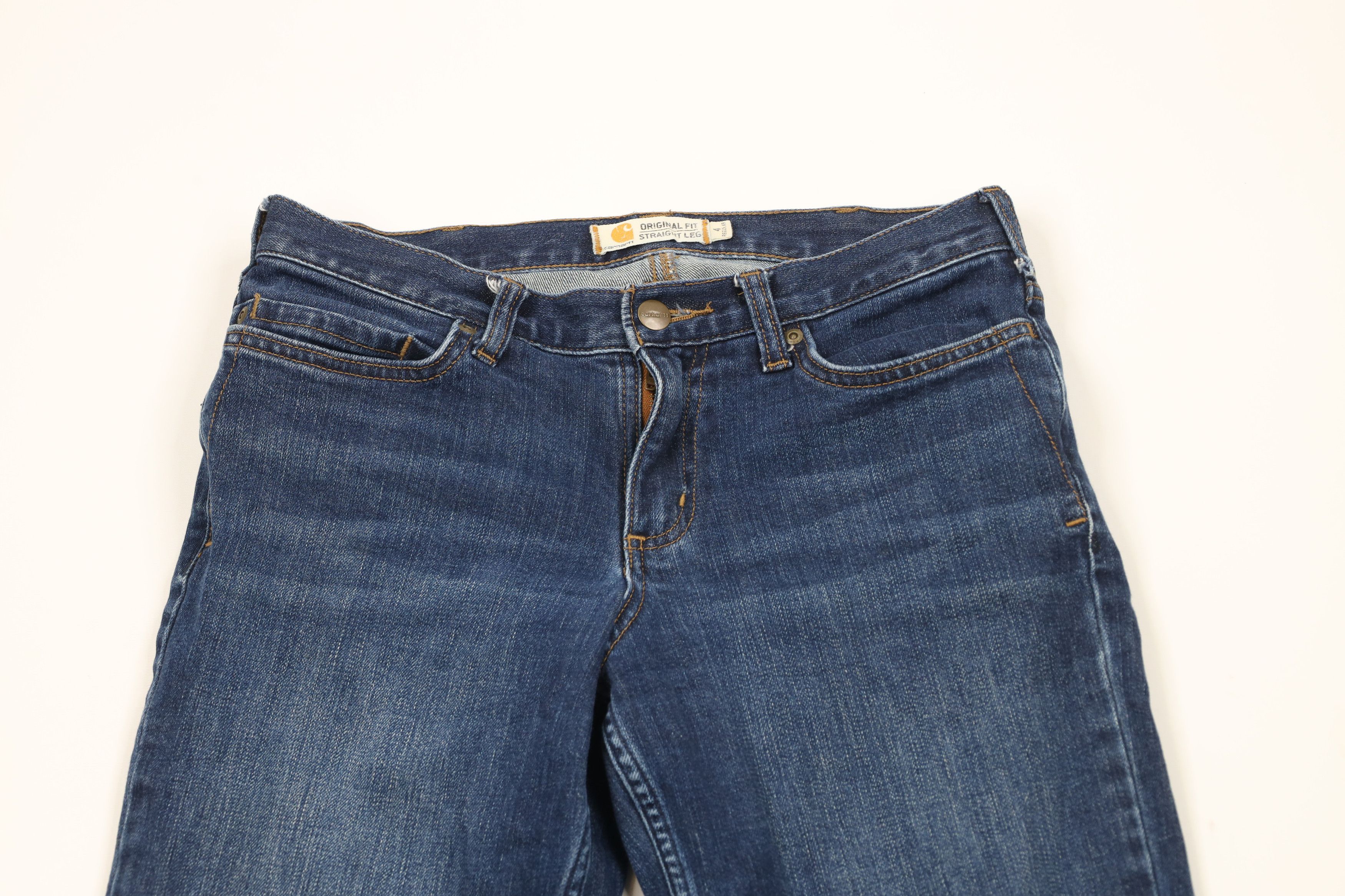 Carhartt × Vintage Vintage Y2K Carhartt Spell Original Fit Straight Leg Jeans Size 27" / US 4 / IT 40 - 2 Thumbnail