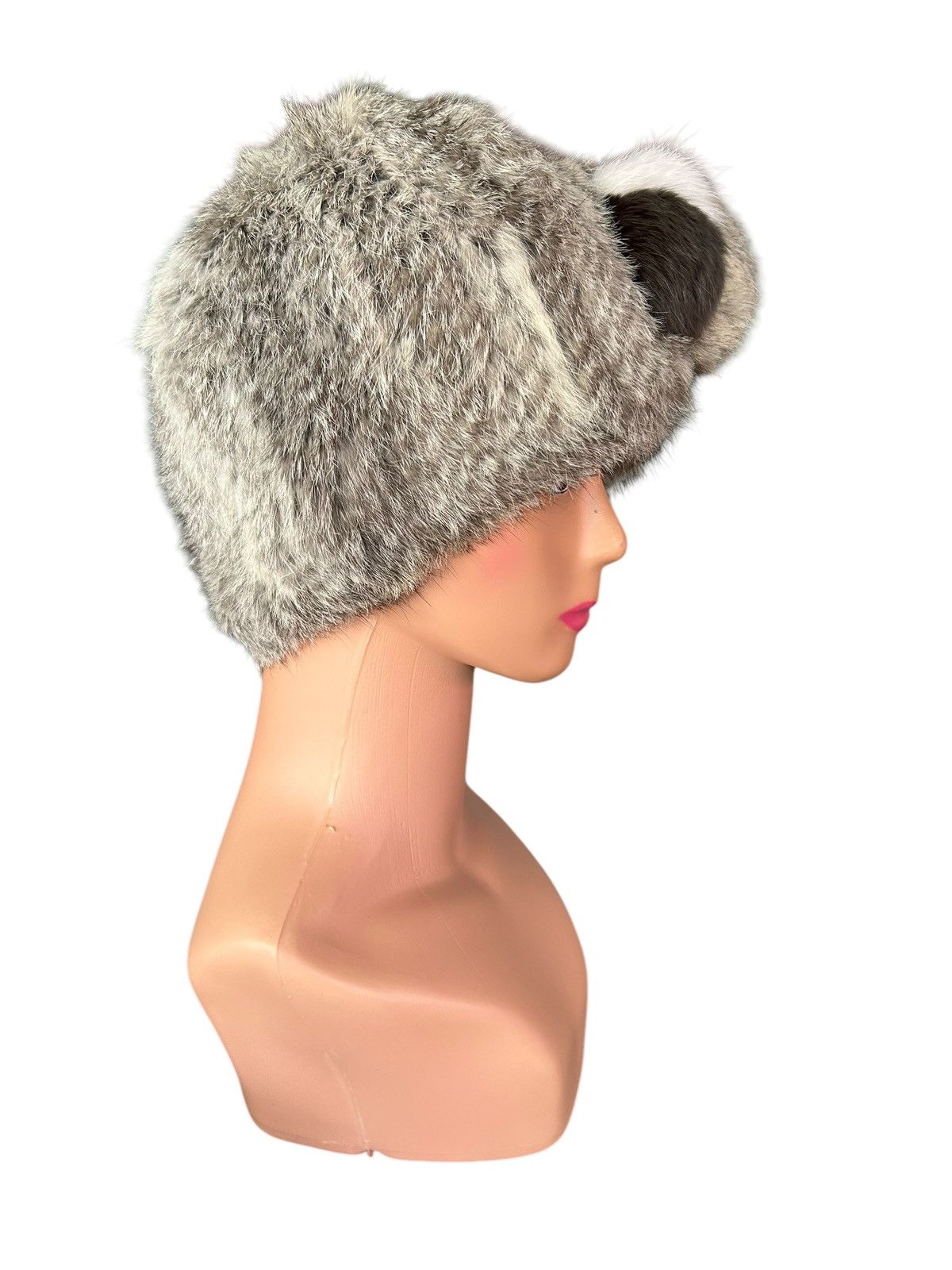 Japanese Brand × Kapital × Vintage Japanese Russia Style Hairy Fur big Beanie Hats ☠️☠️ Size ONE SIZE - 5 Thumbnail