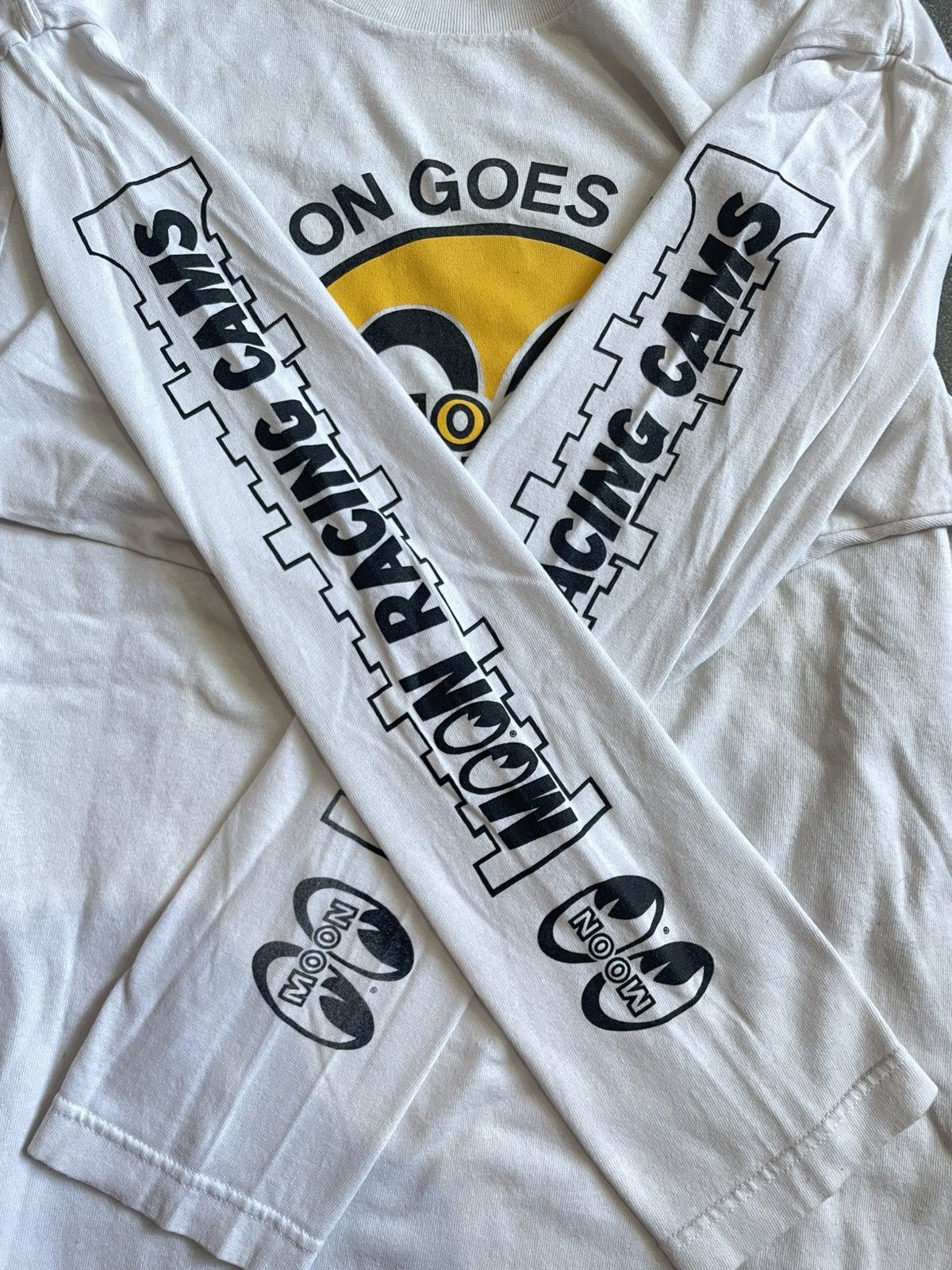 Japanese Brand Mooneyes Moon Racing Cams Longsleeve Shirt Official Size US L / EU 52-54 / 3 - 3 Thumbnail