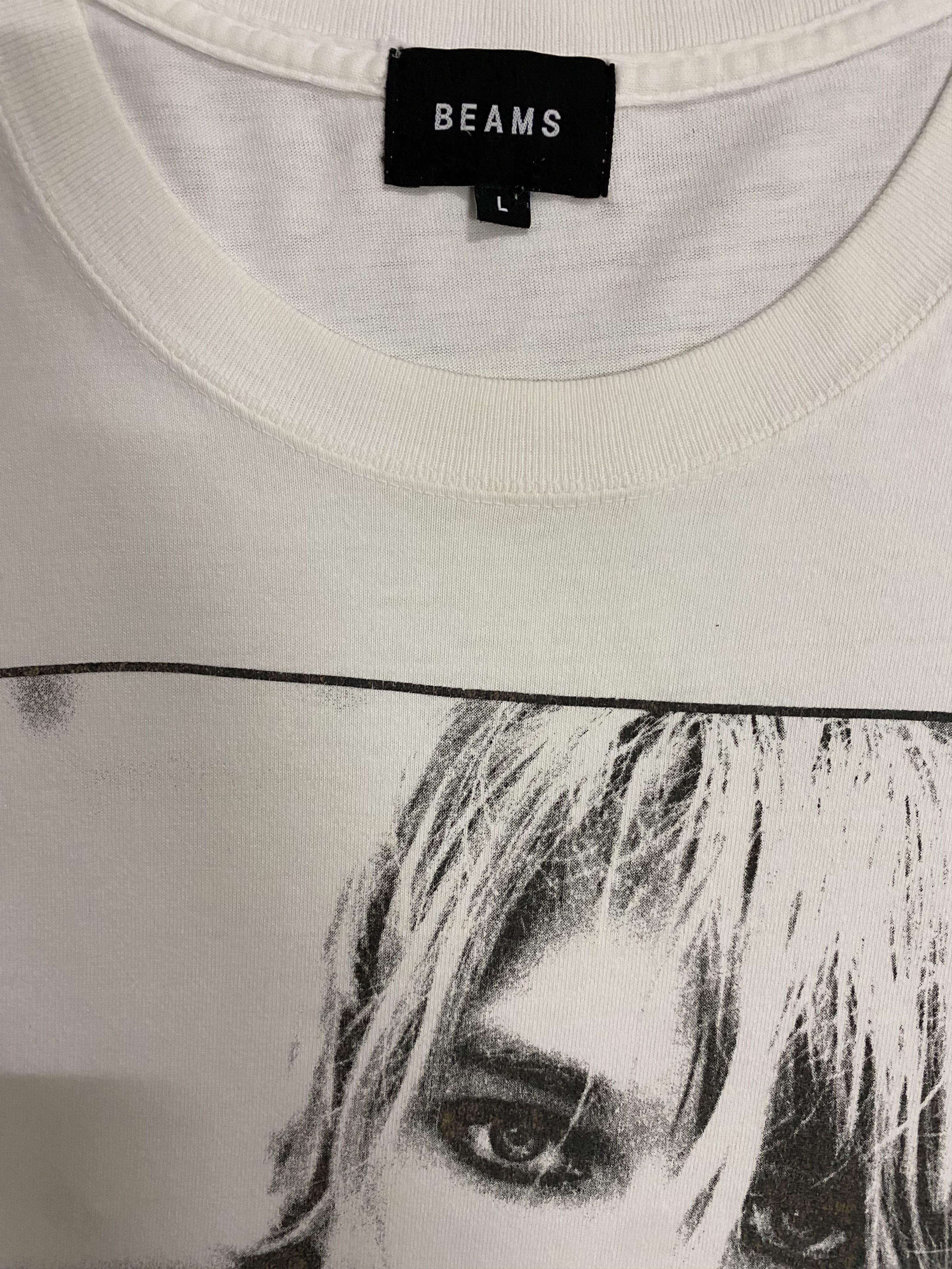Beams Plus Rare Kurt Cobain X Beams T Shirt Size US L / EU 52-54 / 3 - 3 Thumbnail